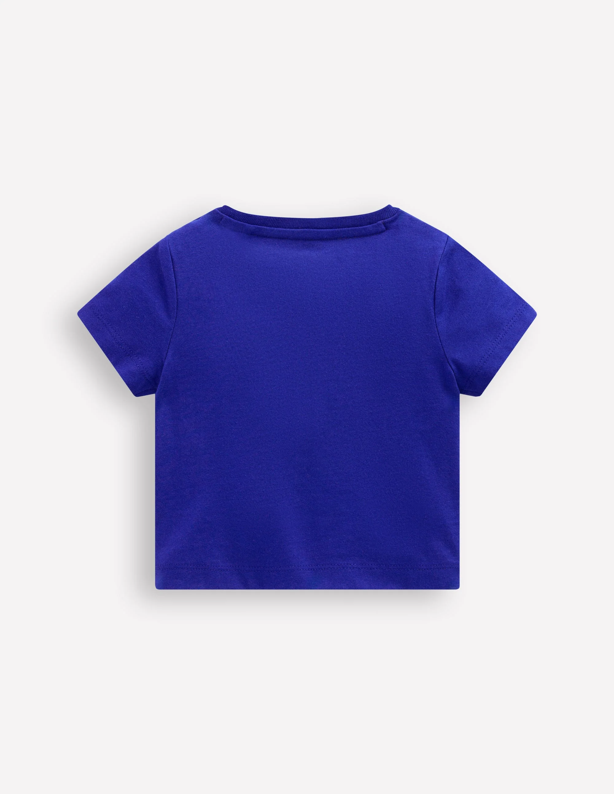 Boys Lift The Flap T-shirt-Bright Blue Circus - Image 2