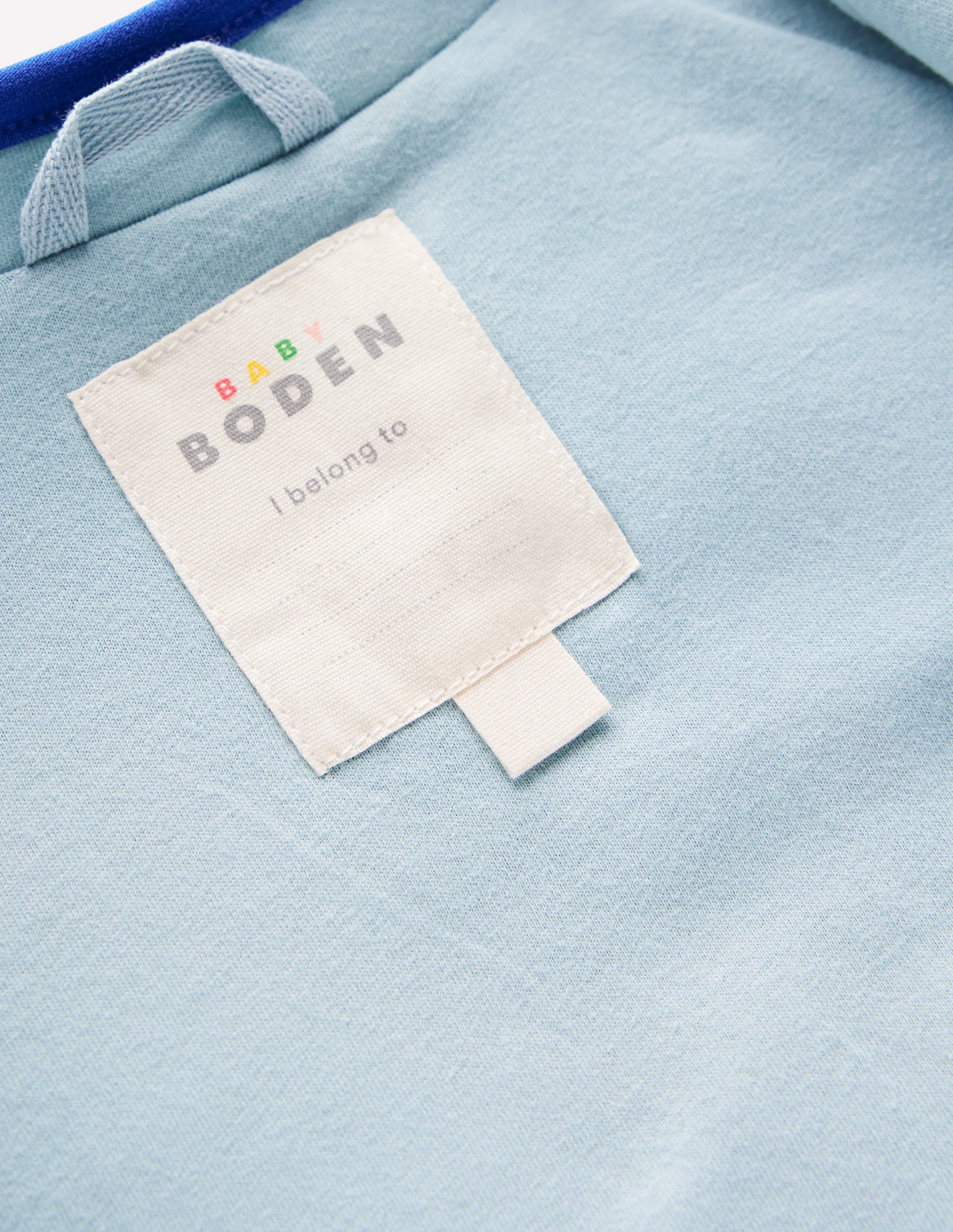 Cosy Borg Jacket-Vintage Blue Sheep - Image 4