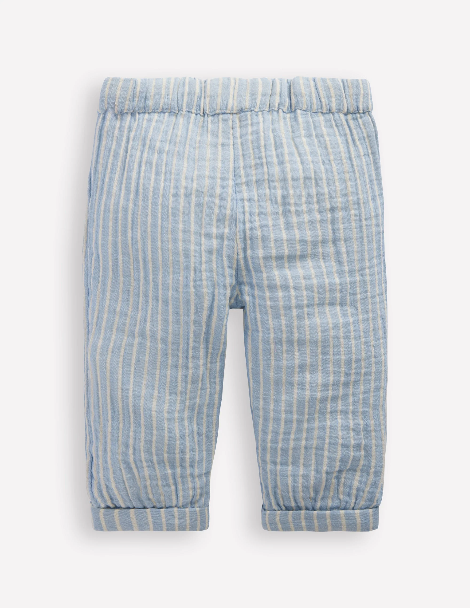 Double Cloth Pants-Light Blue Stripe - Image 2