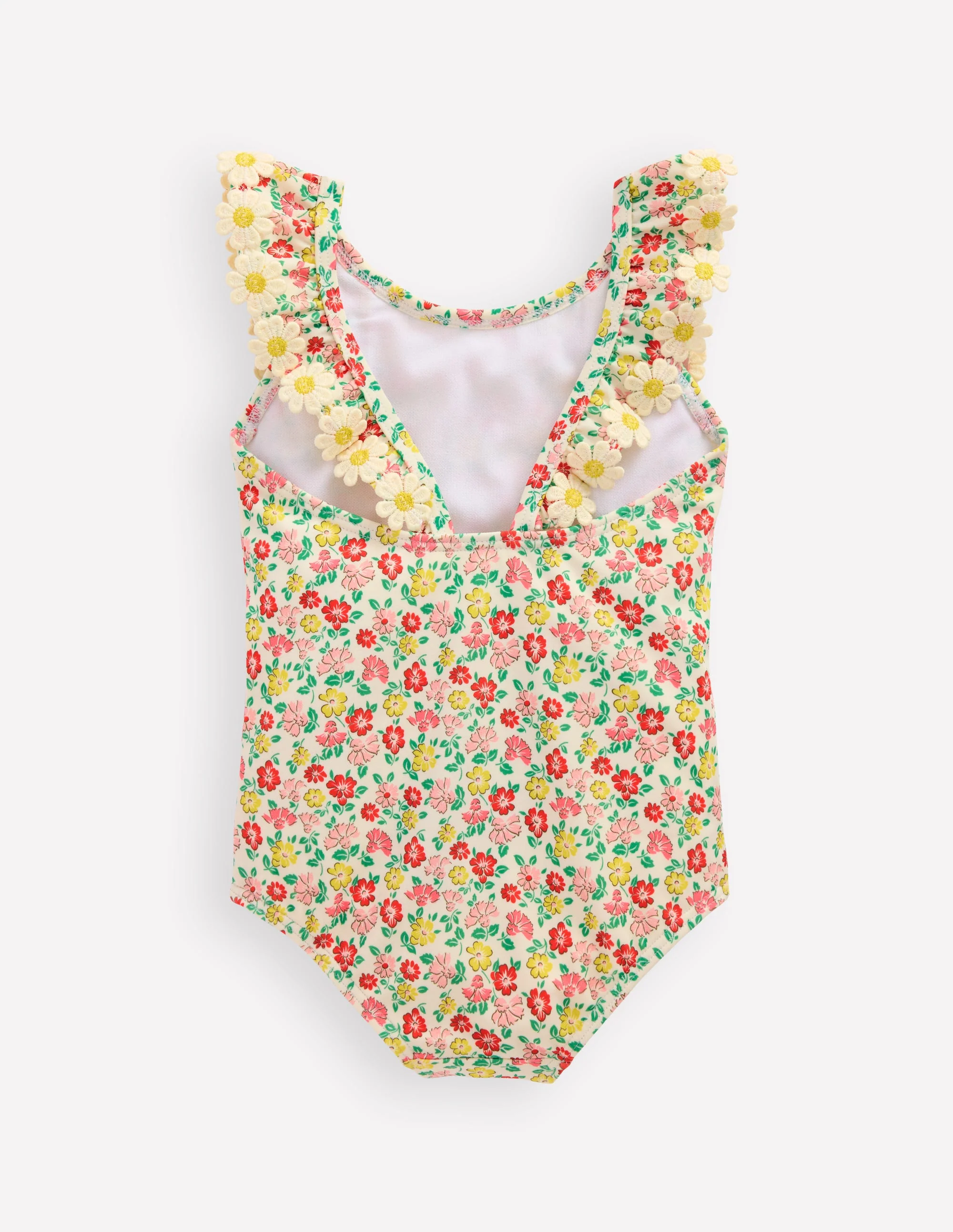 Frilly Swimsuit-Multi Summer Flower Bed - Image 2