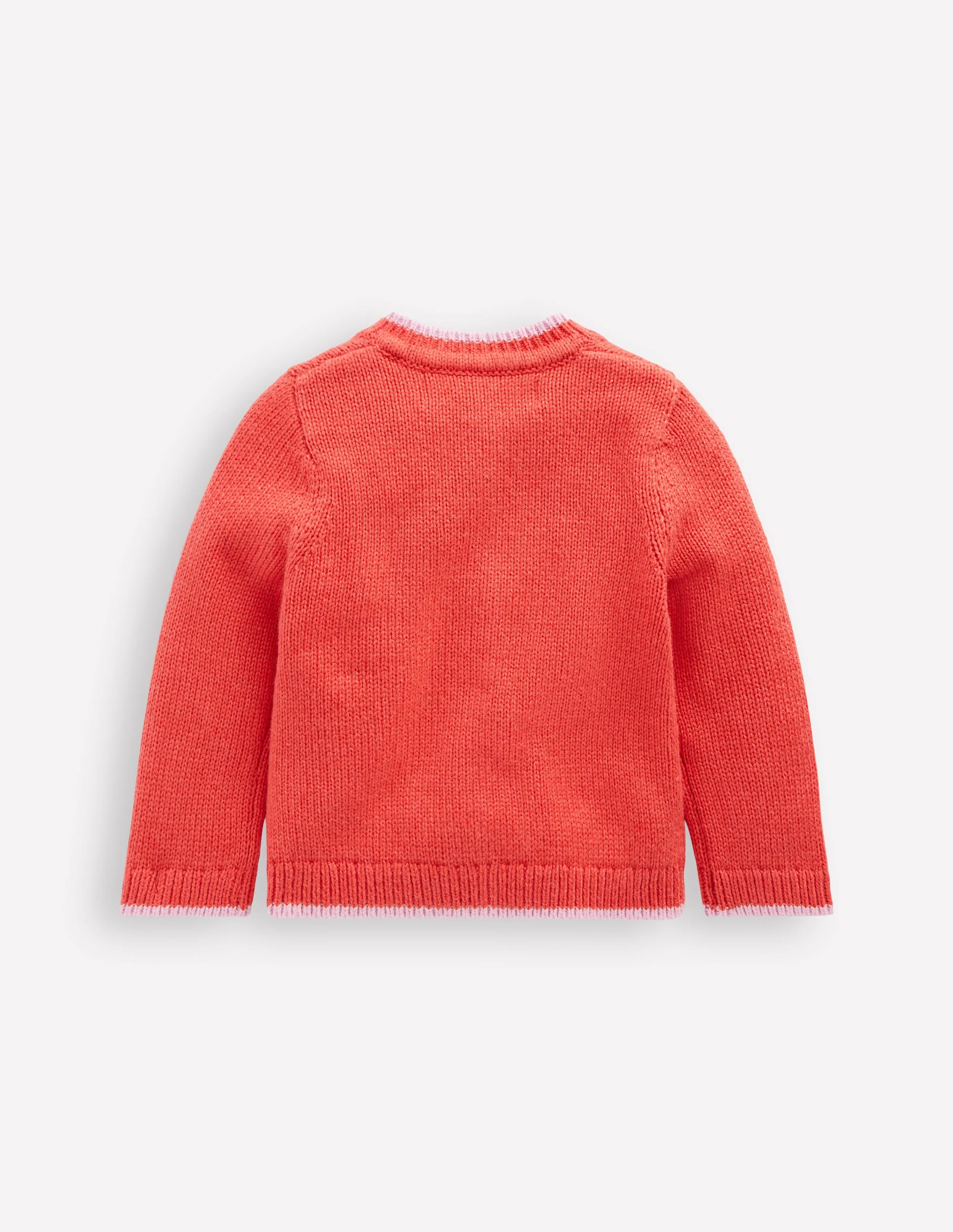 Fun Logo Cardigan-Jam Red Bunnies - Image 2