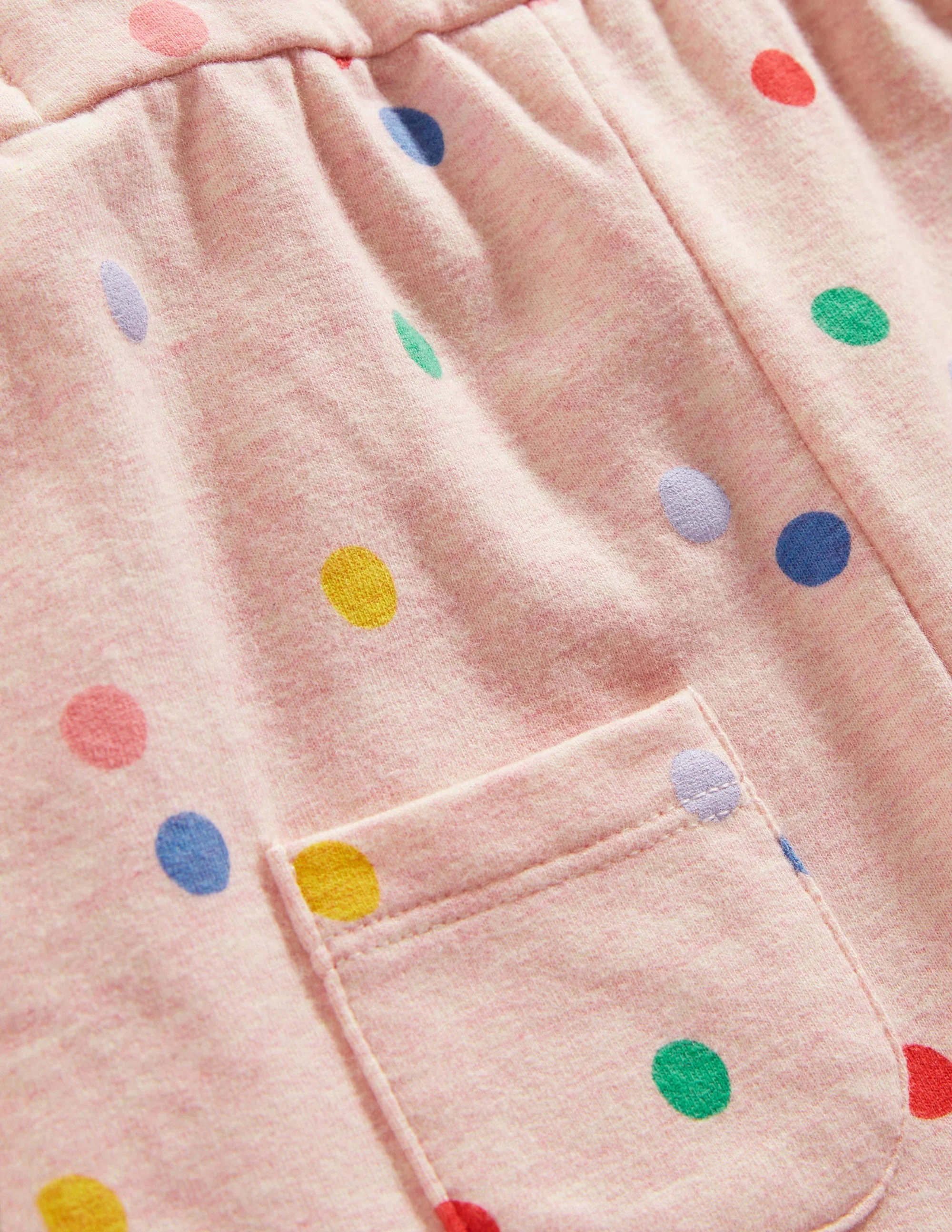 Jersey Overalls-Pink Marl Painted Spot - Image 3