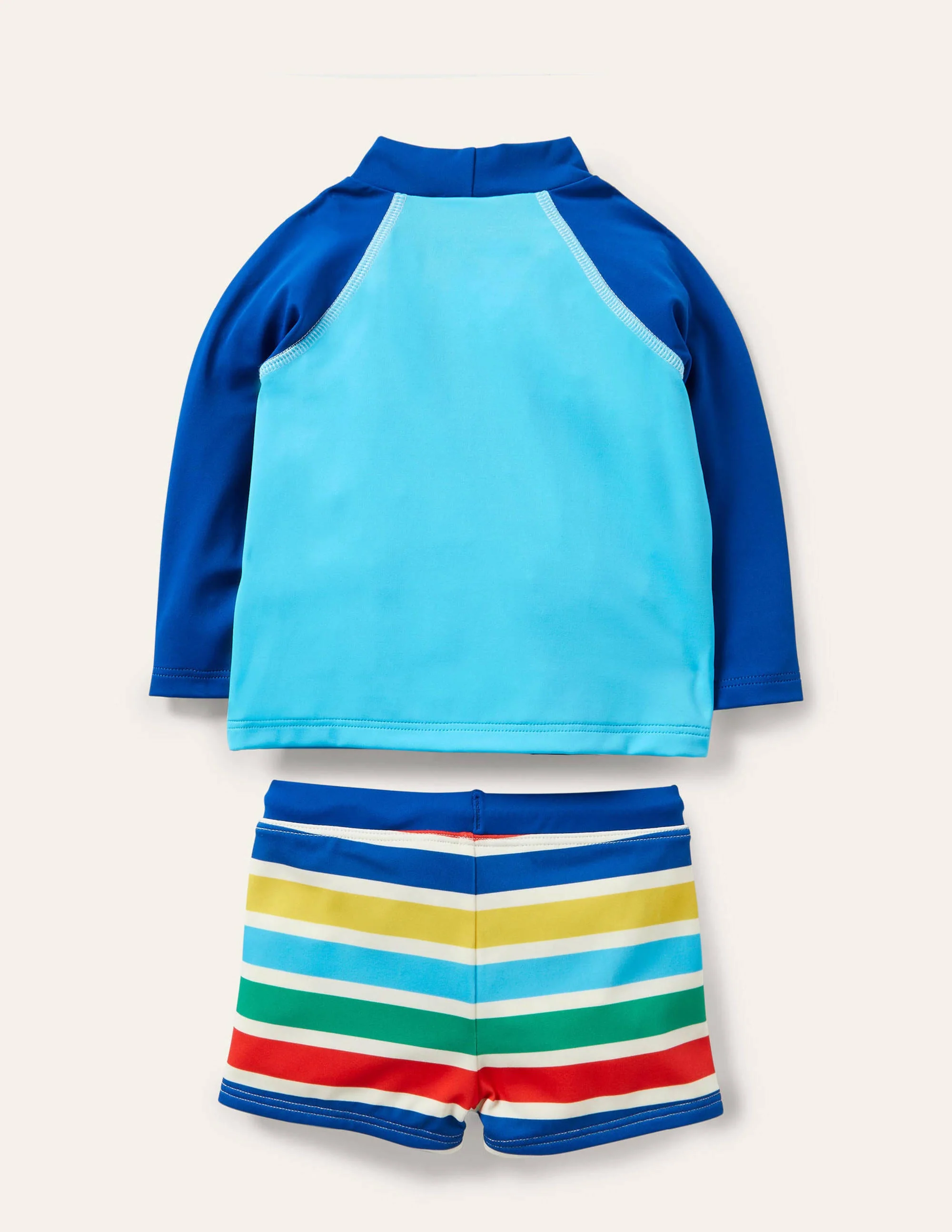 Rash Guard Set-Aqua - Image 2