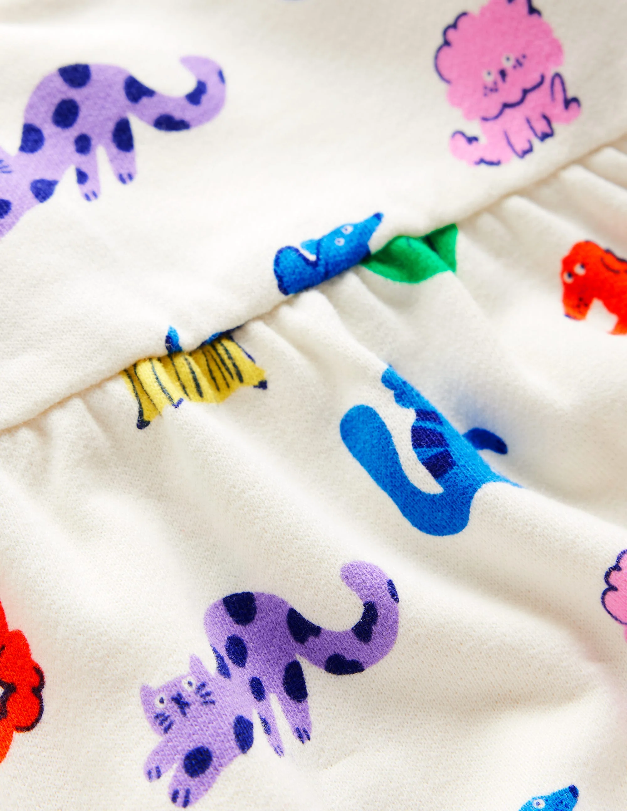Sweatshirt Dress-Rainbow Pets - Image 3