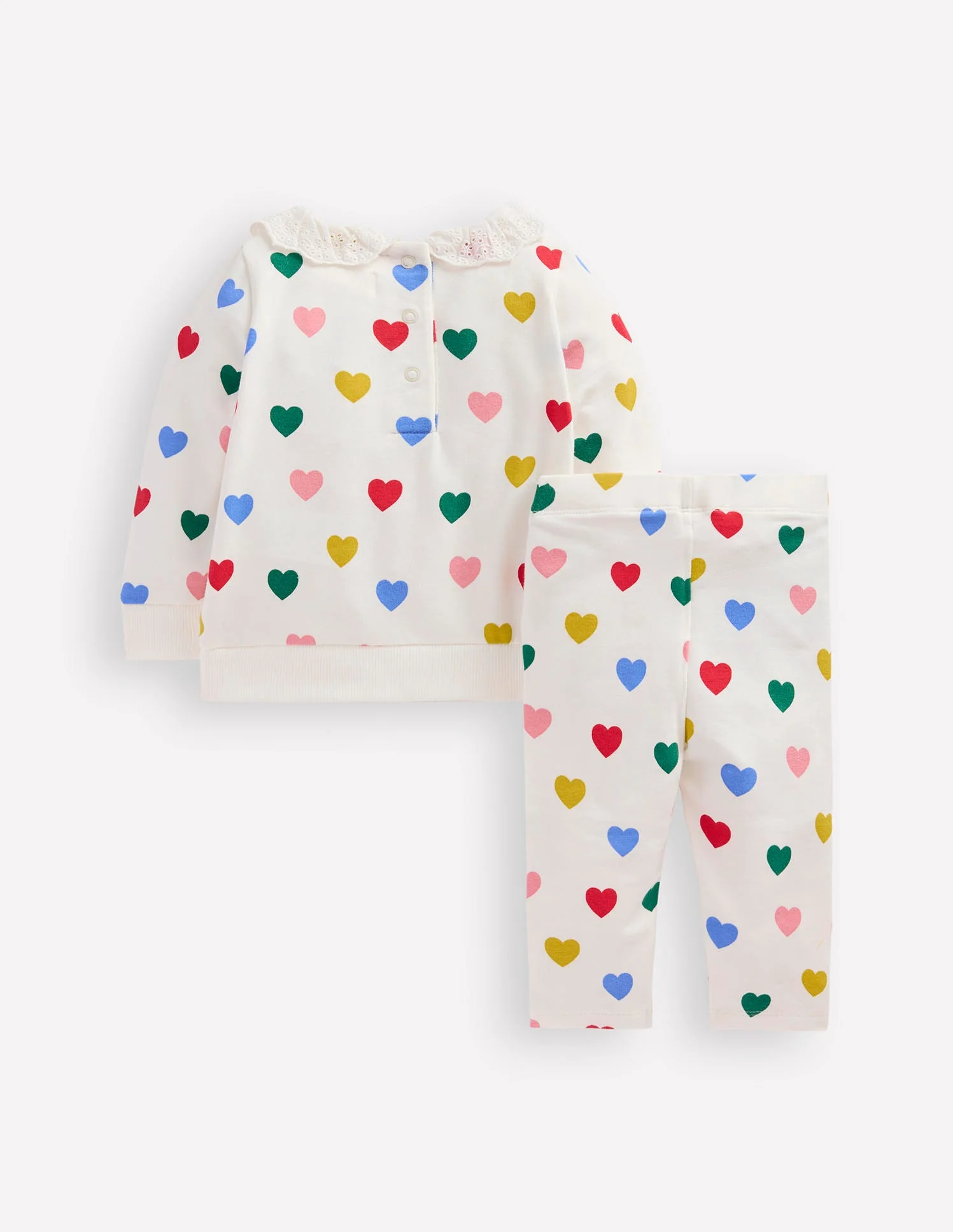 Sweatshirt Play Set-Multi hearts - Image 2