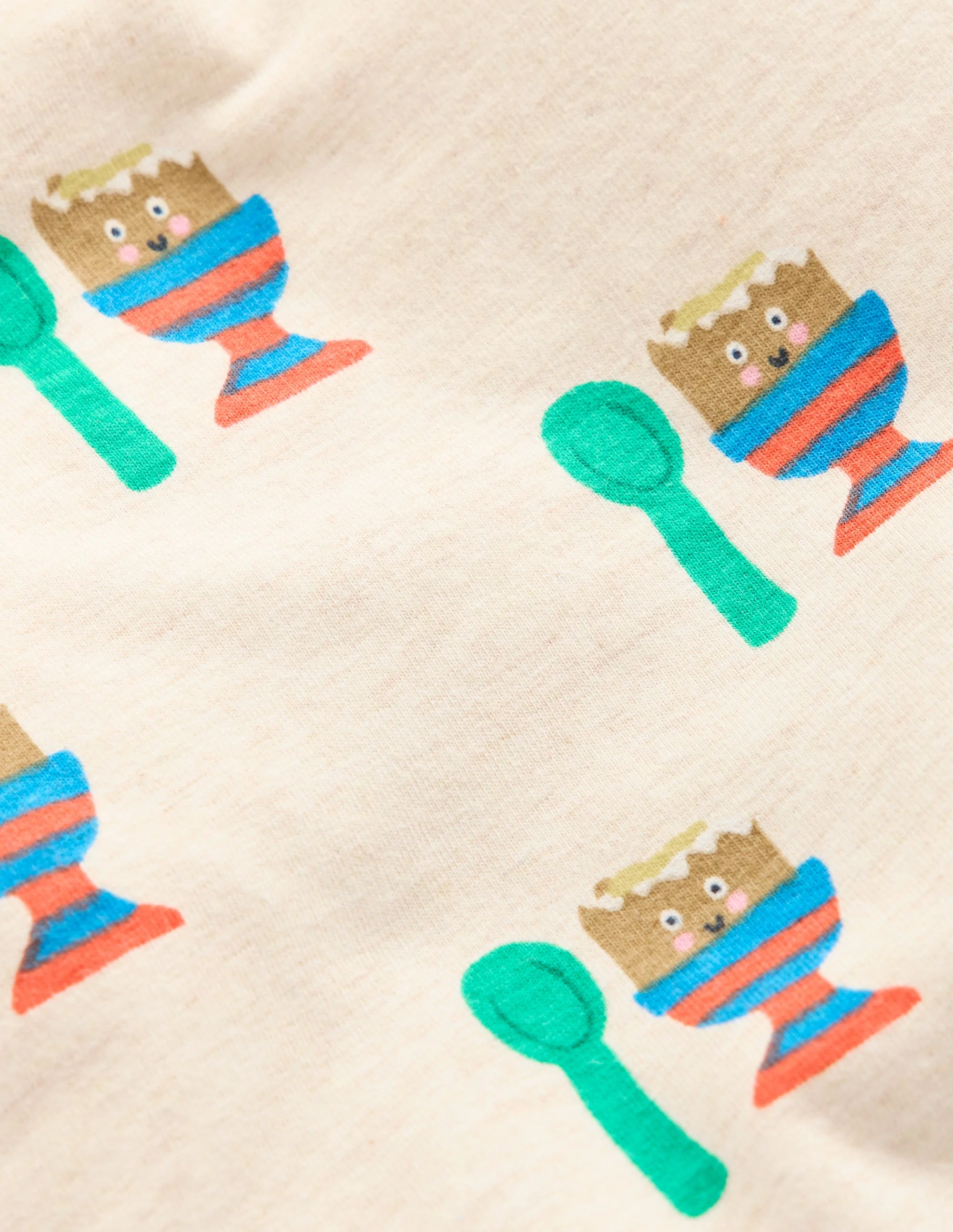 Sweatshirt Play Set-Oatmeal Marl Dippy Egg - Image 3