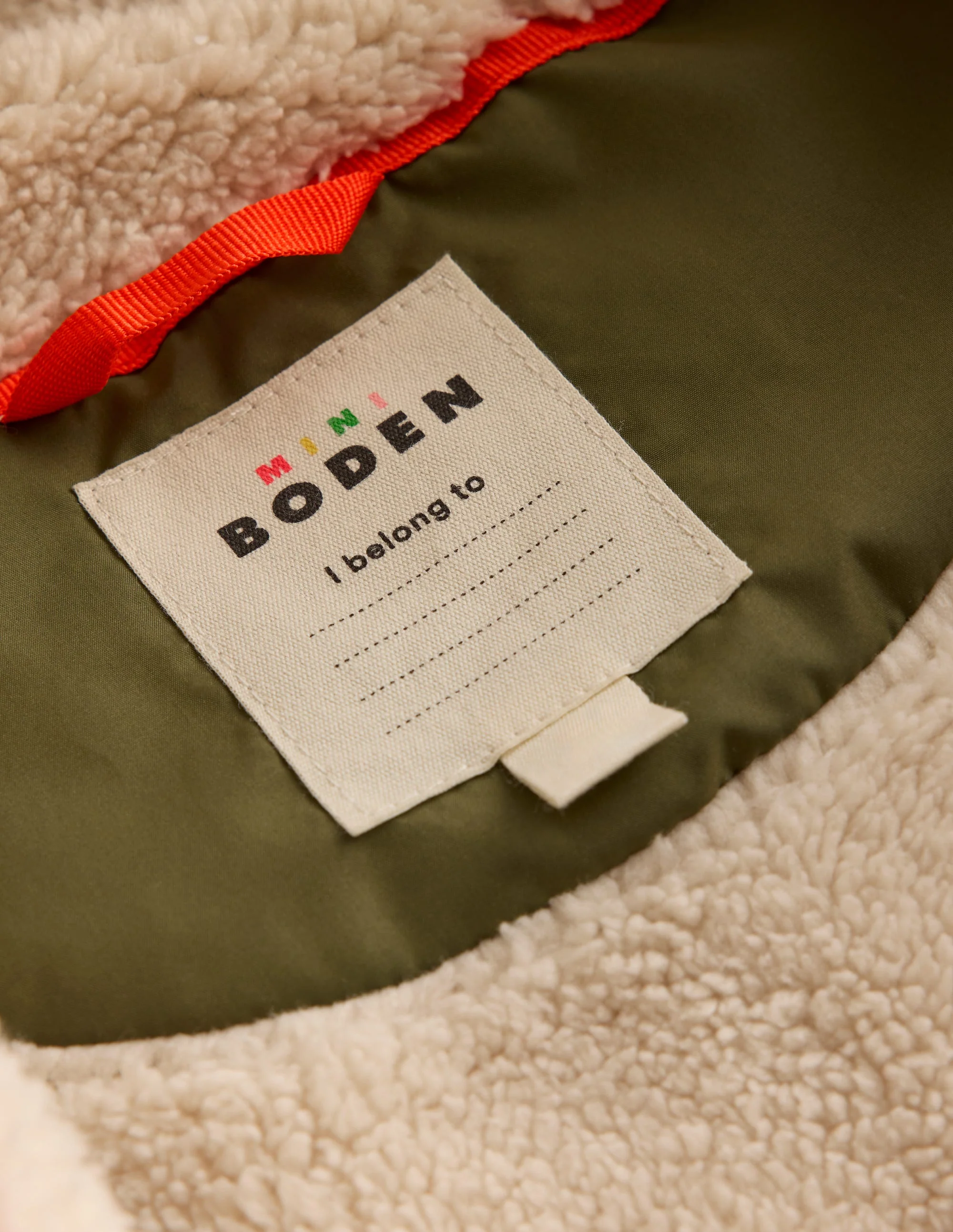 2-in-1 Padded Coat-Chestnut Chevron - Image 7
