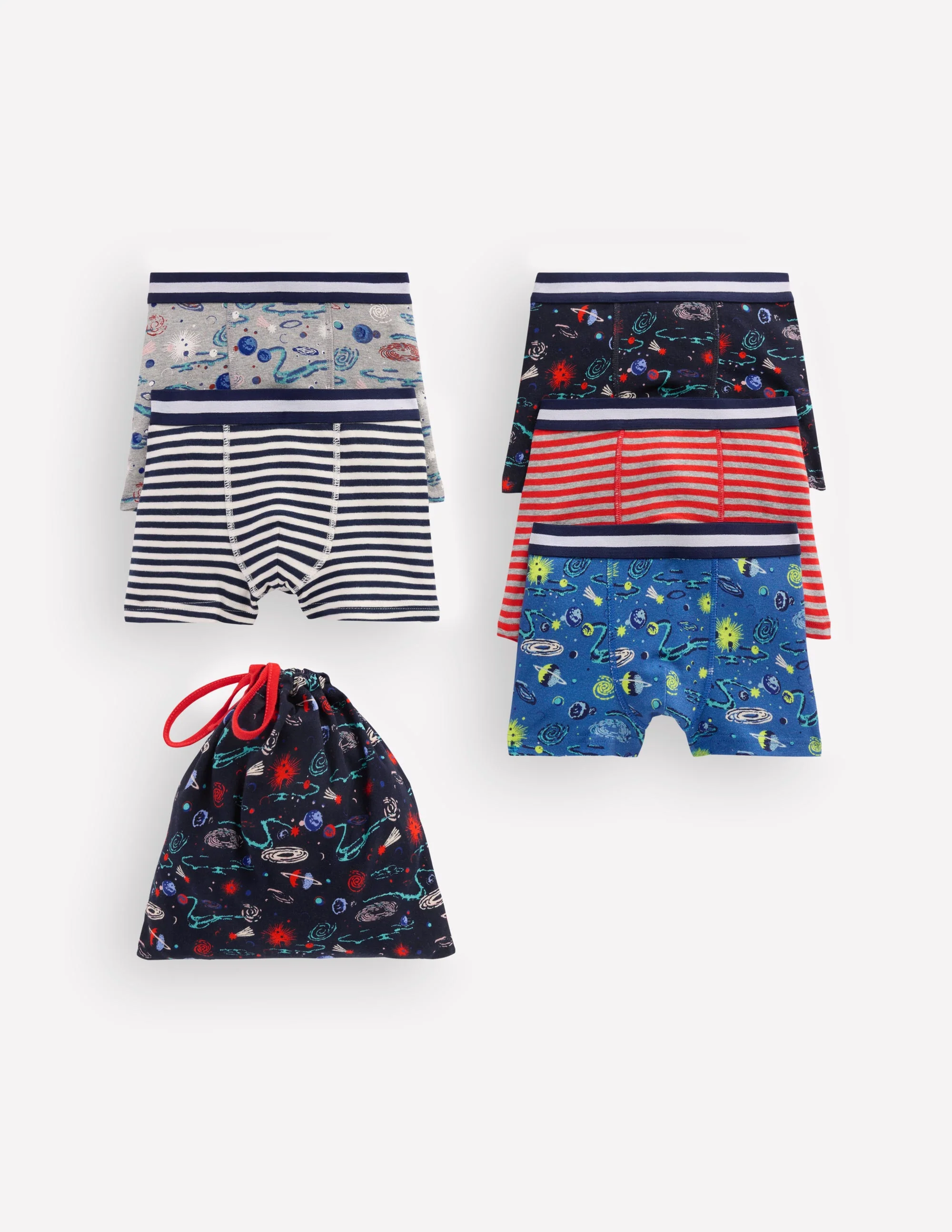 5-Pack Boxers-Multi Constellations
