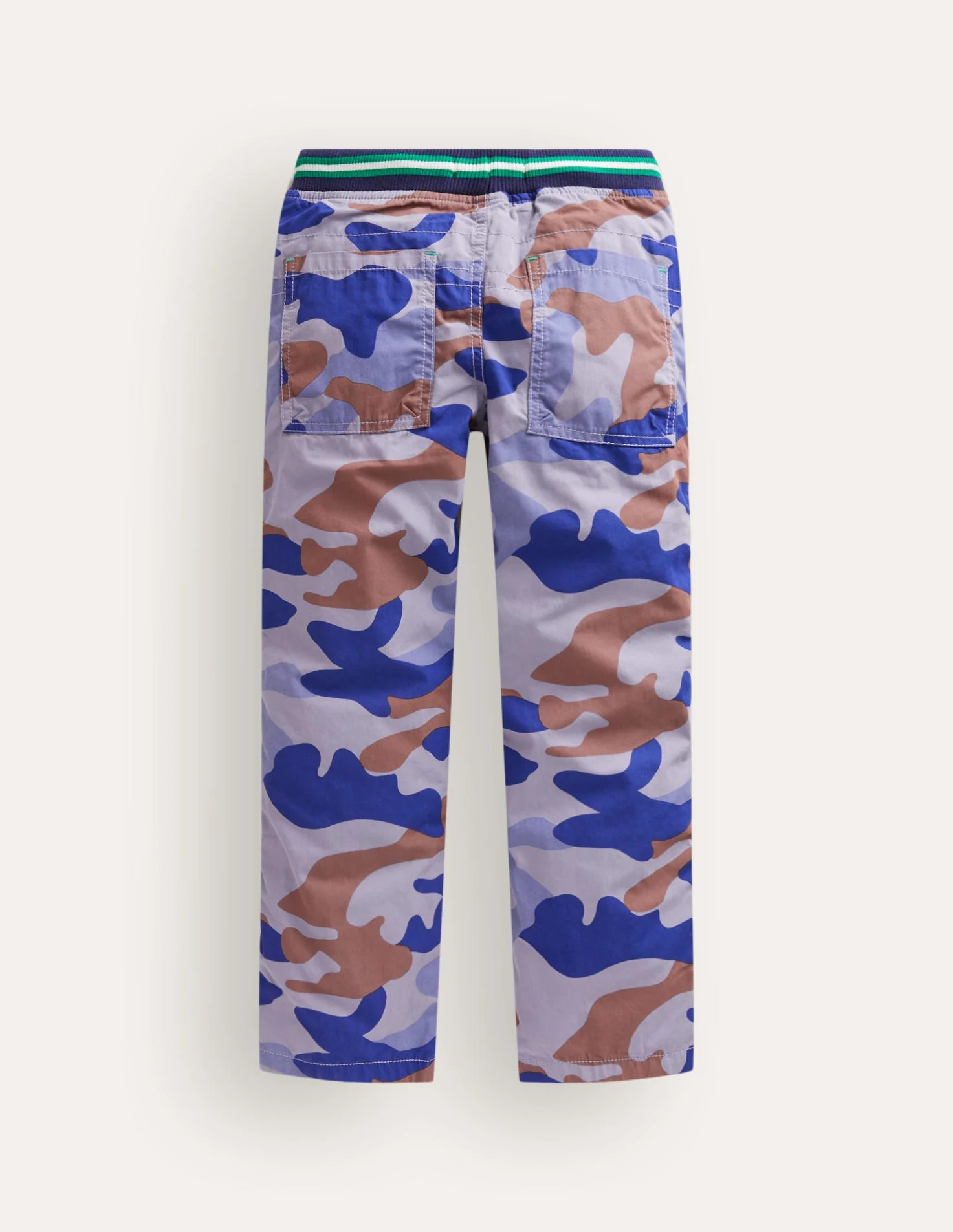 Adventure Cosy Lined Pants-Blue Camo - Image 2