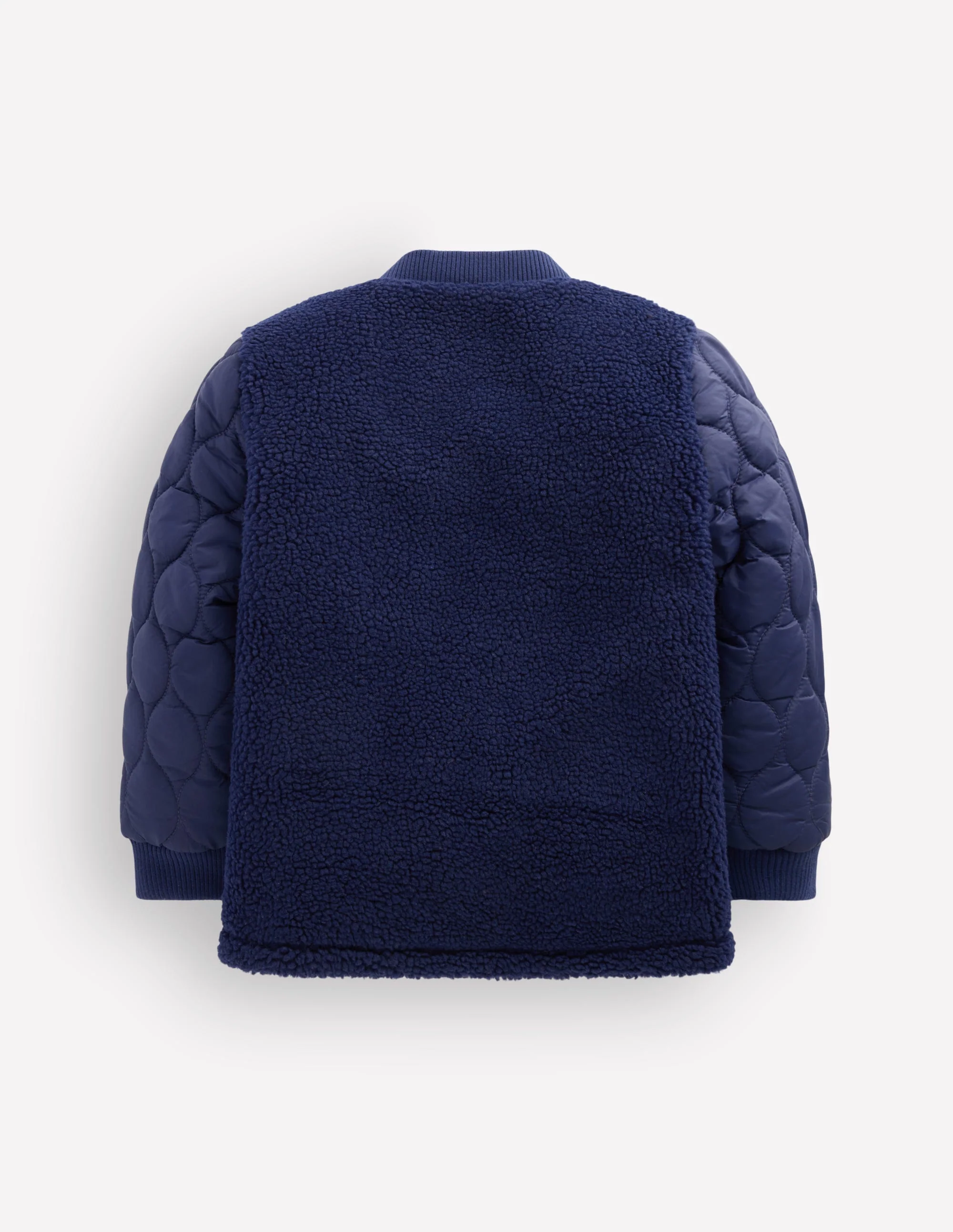 Borg Bomber Jacket-Medieval Blue - Image 2
