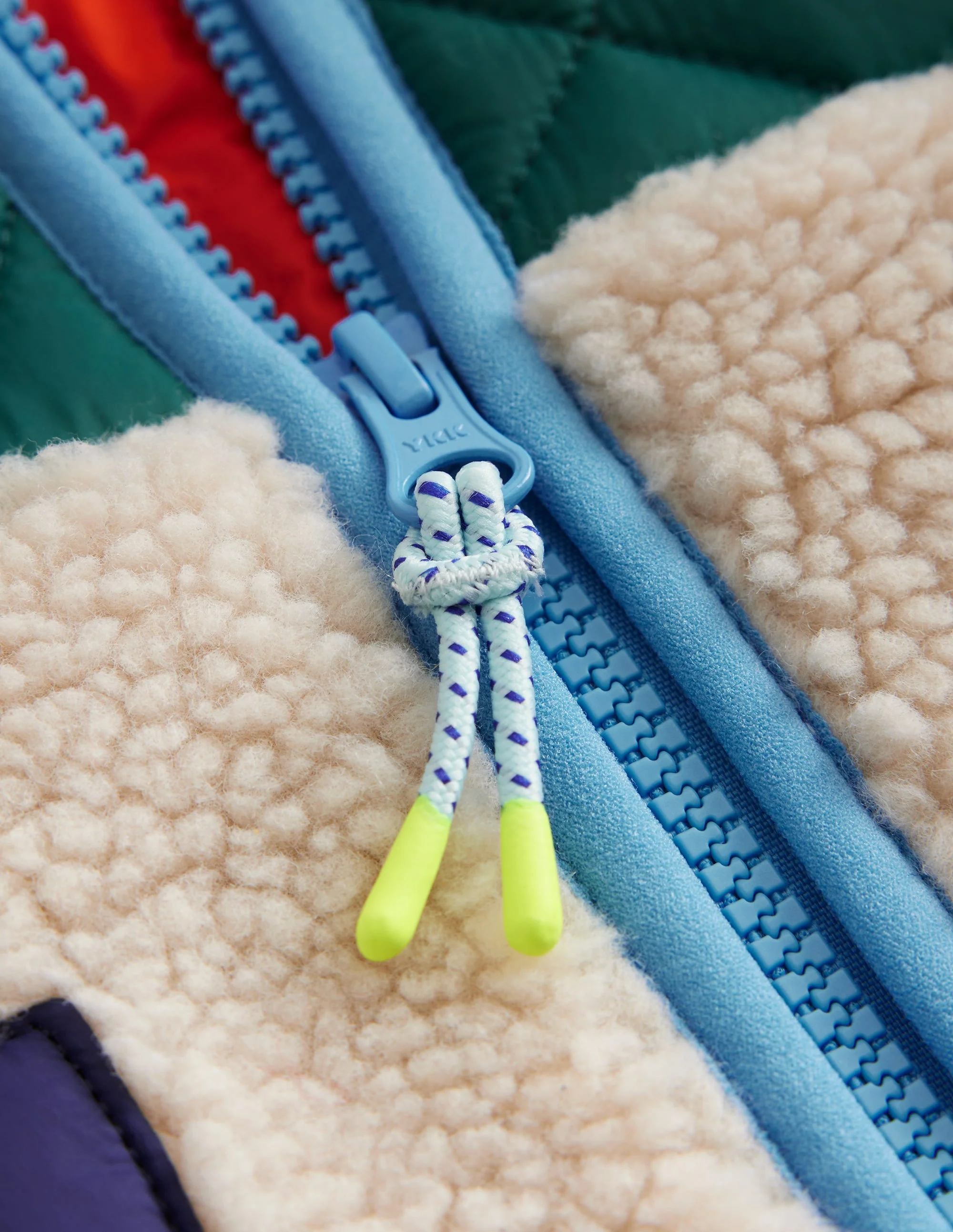 Borg Mix Jacket-Multi - Image 3