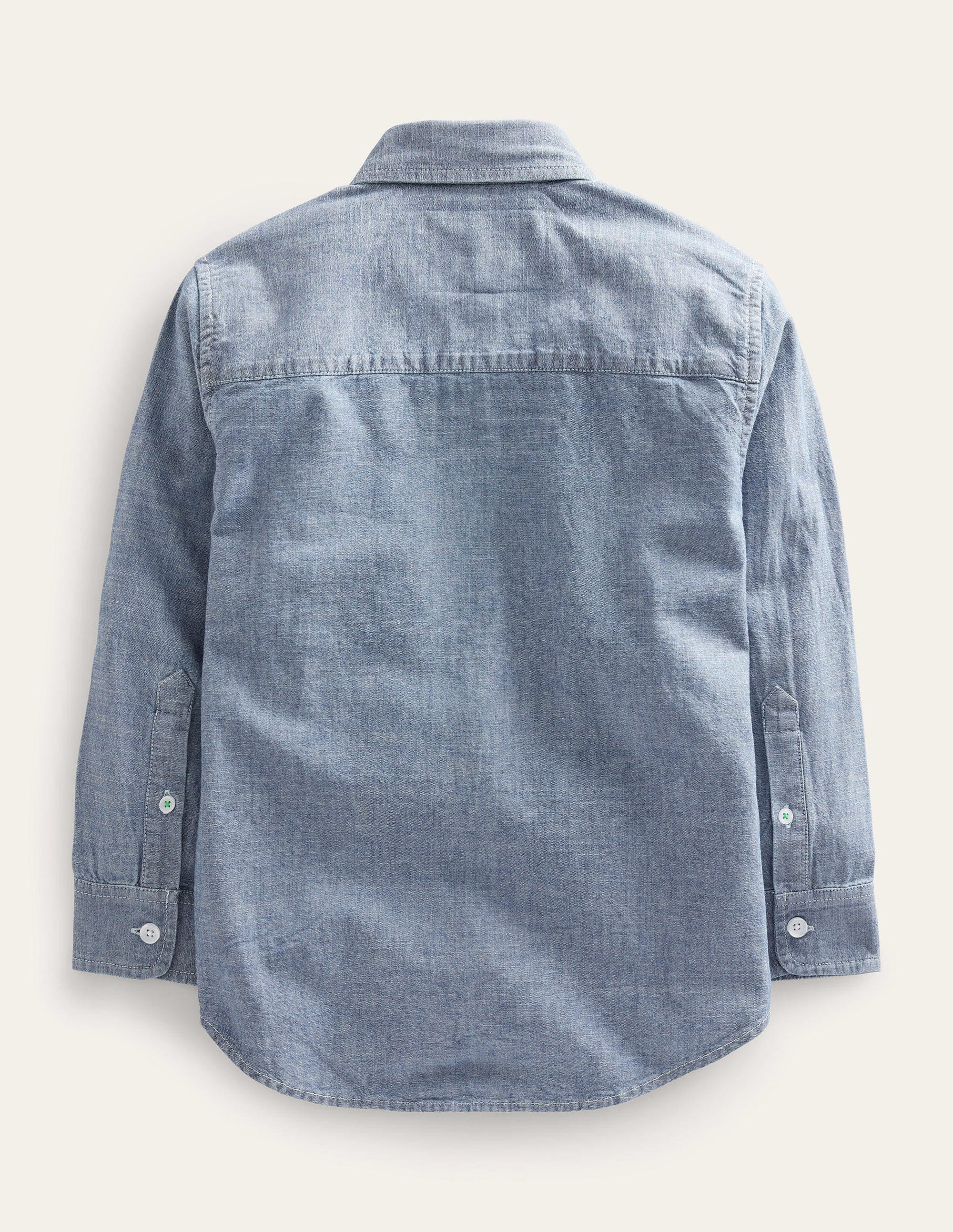 Chambray Shirt-Light Chambray - Image 2