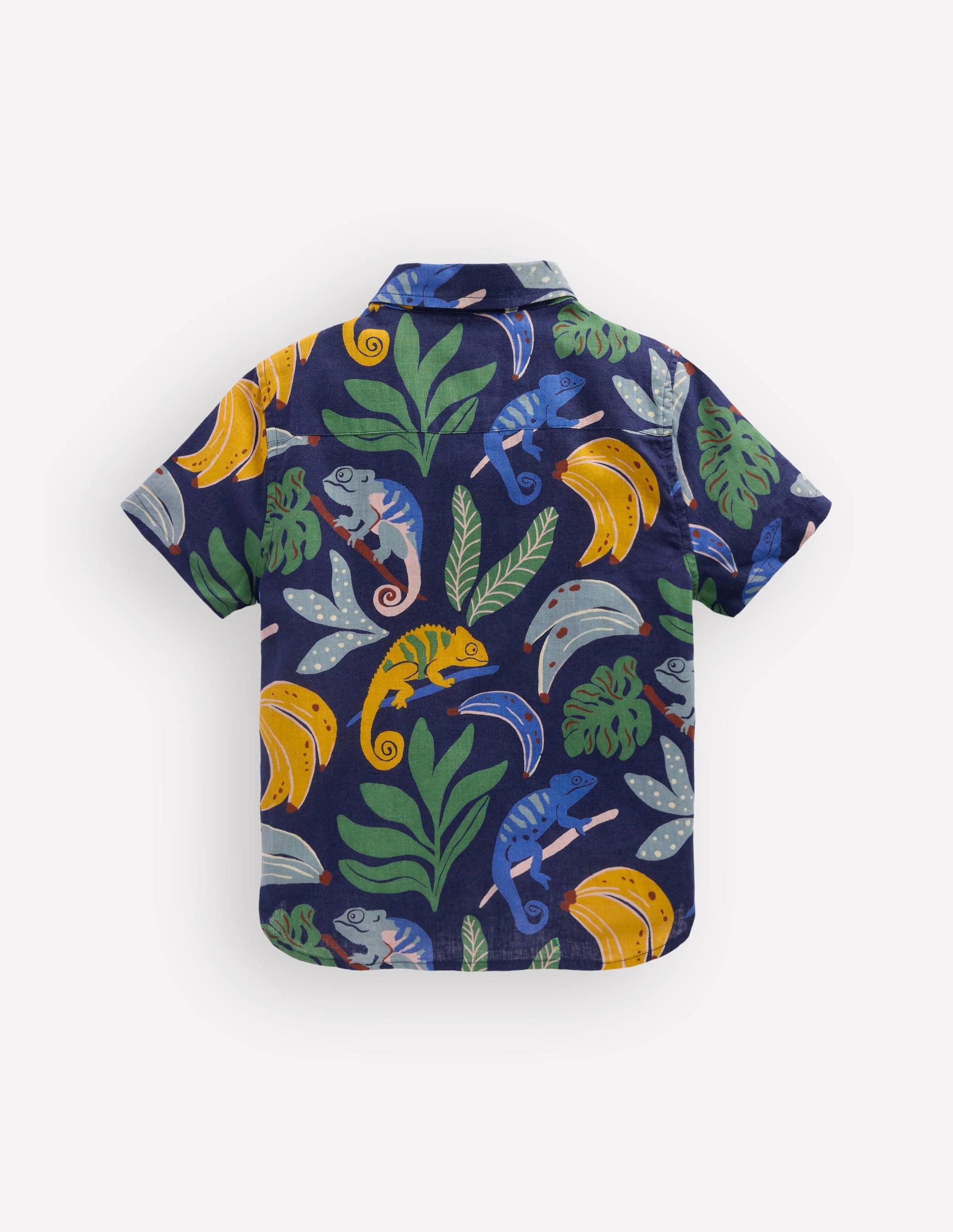 Cotton Linen Shirt-Multi Chameleon - Image 2