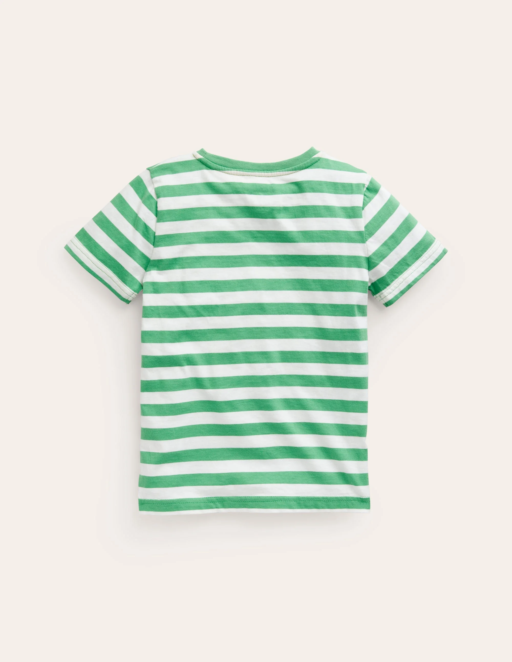 Easter Appliqué T-shirt-Aloe Green/Ivory - Image 2