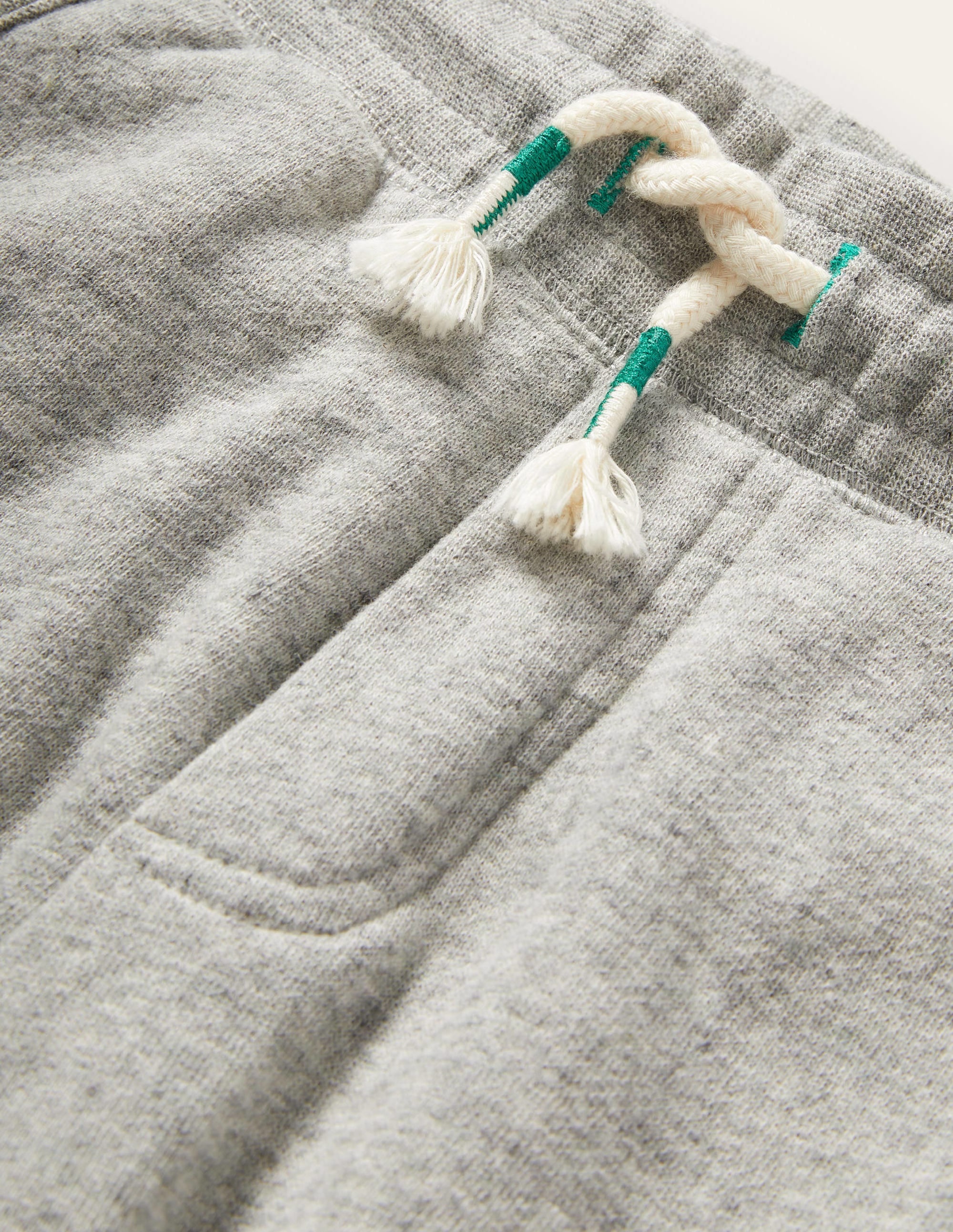 Essential Joggers-Mid Grey Marl Jaspé - Image 3