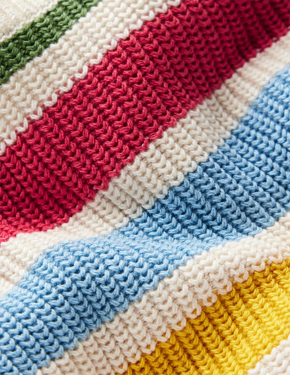 Everyday Cotton Sweater-Multi Stripe - Image 3