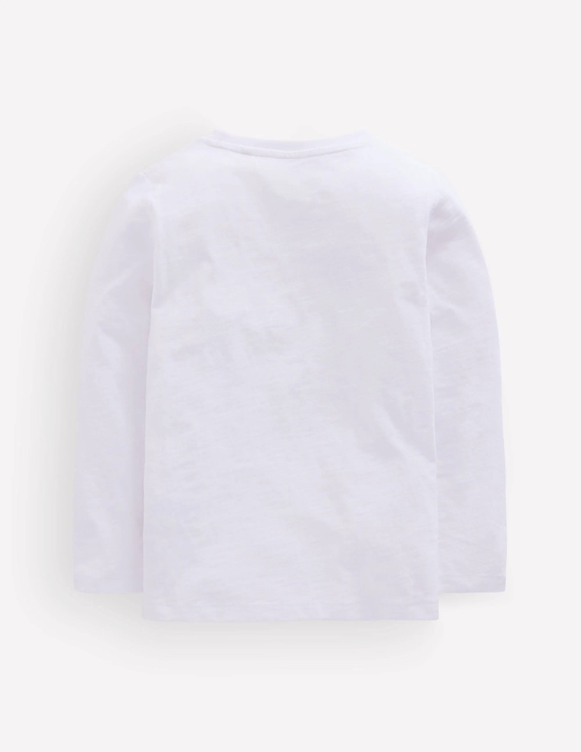 Everyday Long Sleeve T-Shirt-White - Image 2