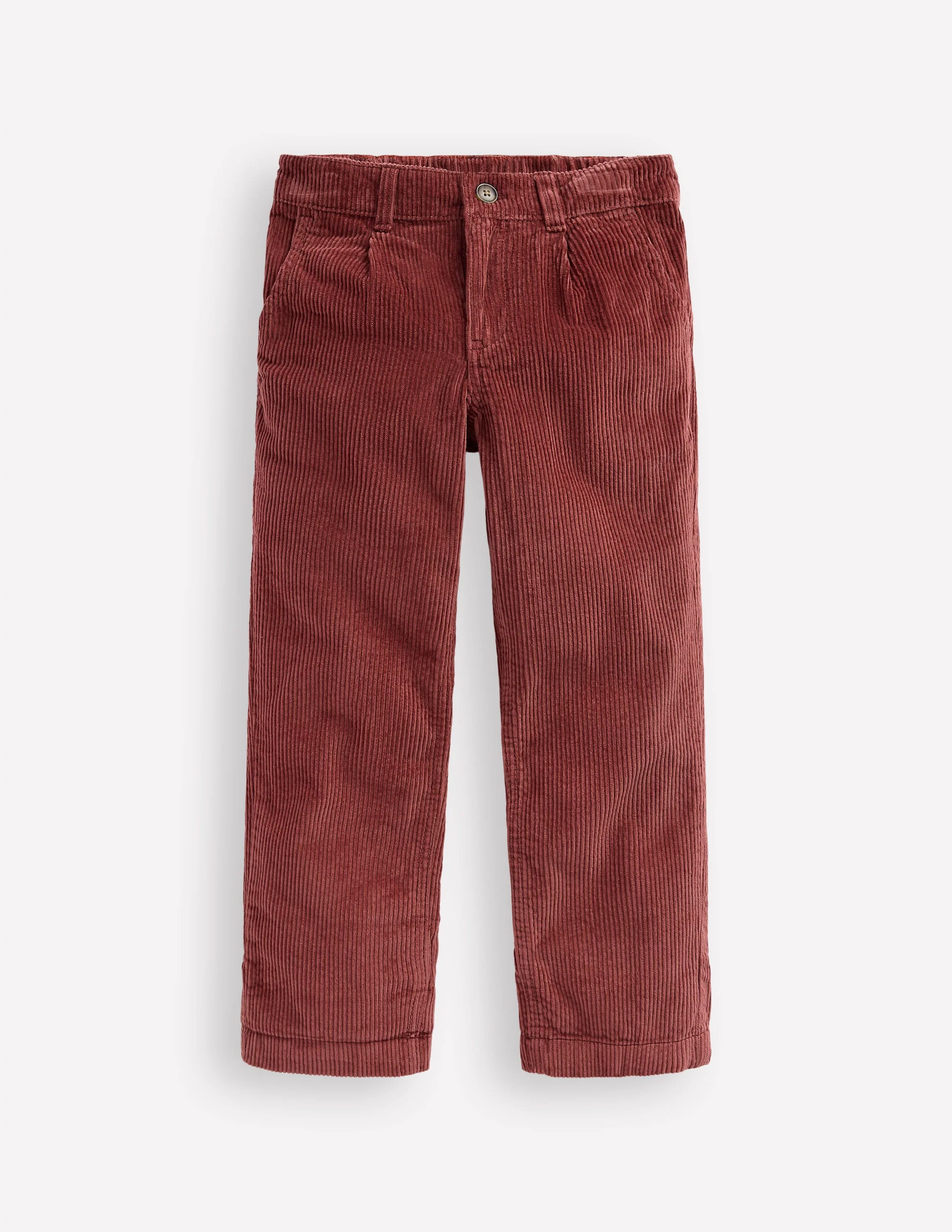 Everyday Relaxed Pants-Chestnut Cord