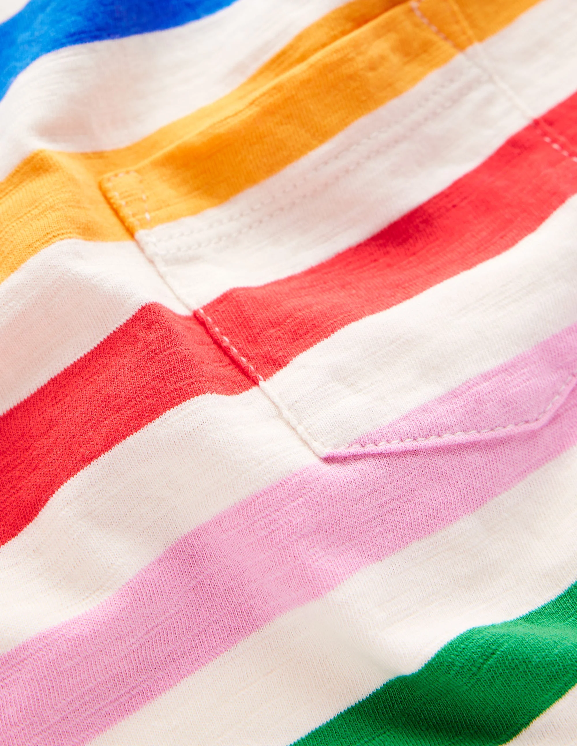 Everyday Short Sleeve T-Shirt-Rainbow Stripe - Image 3