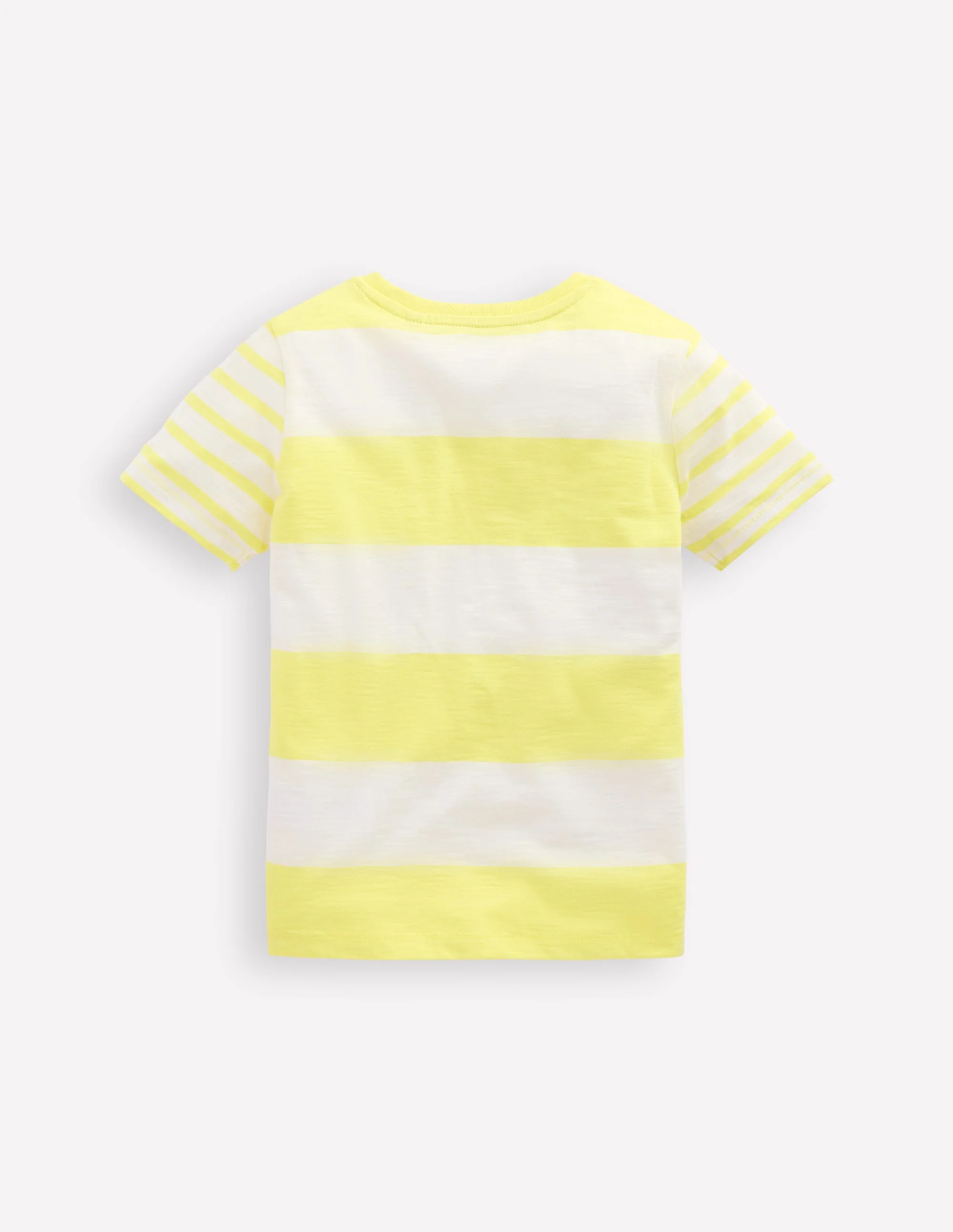 Everyday Short Sleeve T-Shirt-Yellow Hotch sleeve - Image 2