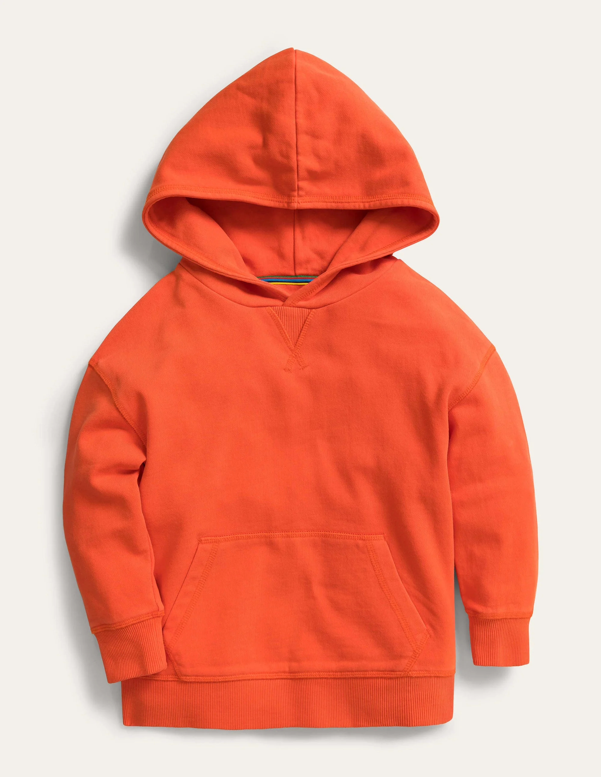 Garment Dye Hoodie-Mandarin Orange