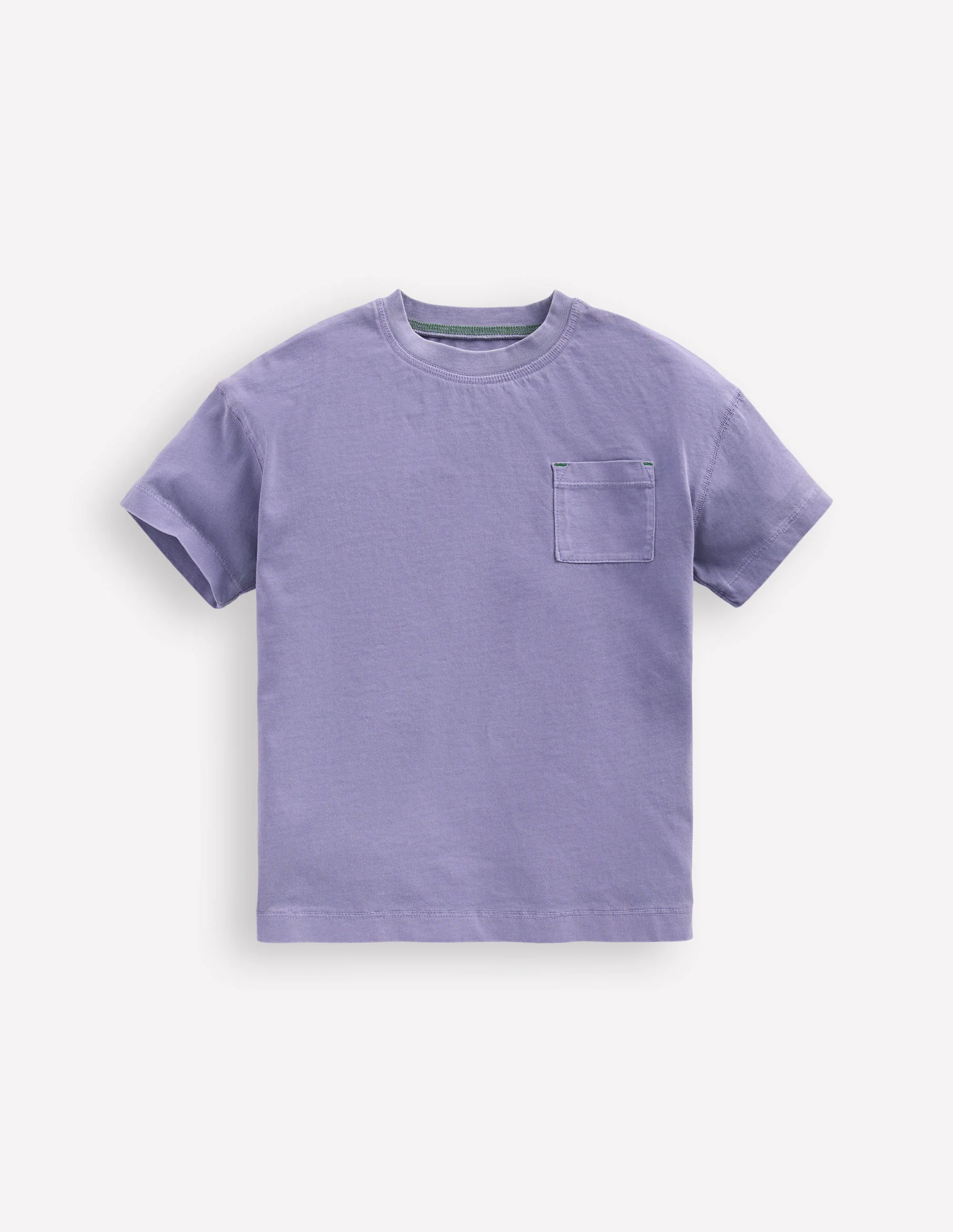 Garment Dye Relaxed T-shirt-Misty Lavender
