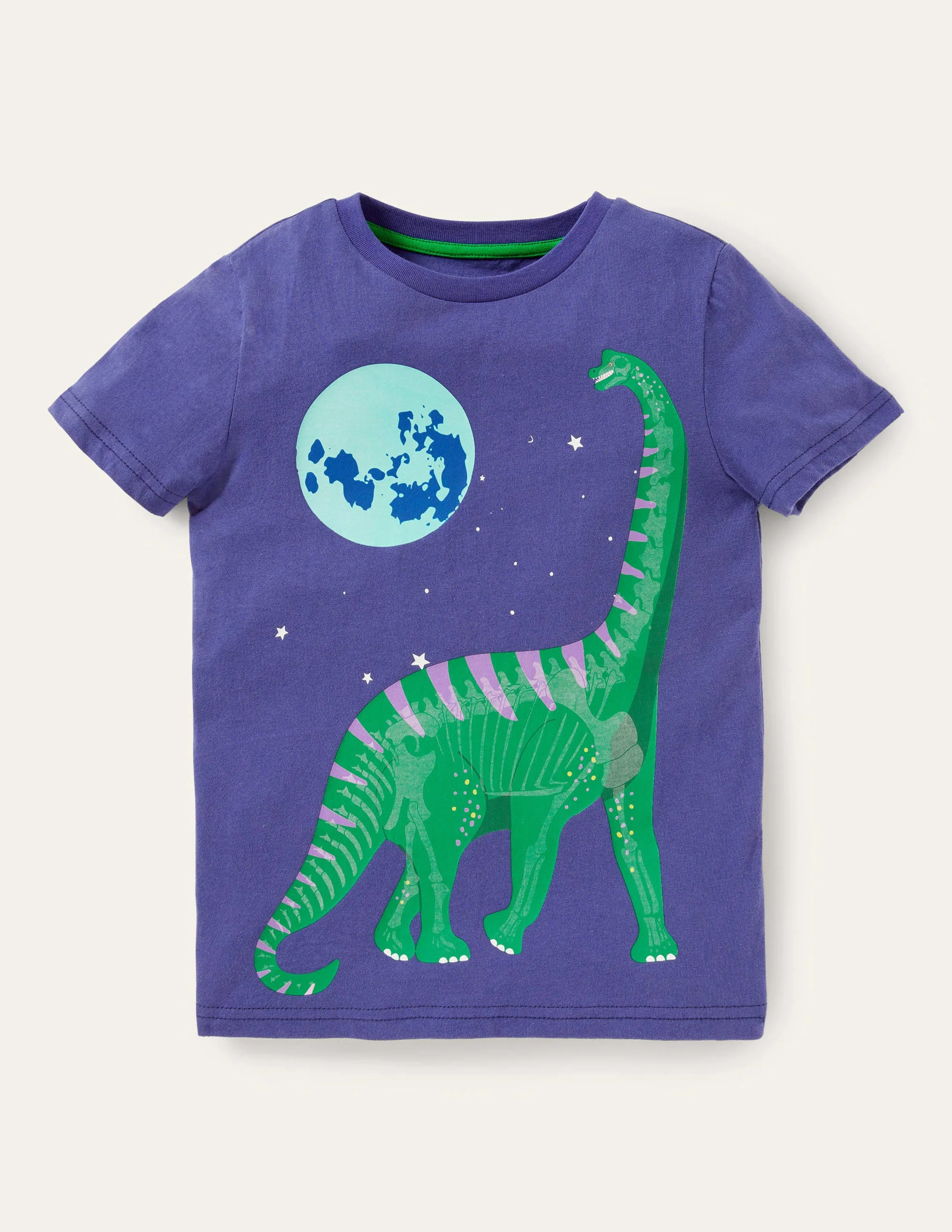 GITD Underwater T-shirt-Starboard Blue Dinosaur