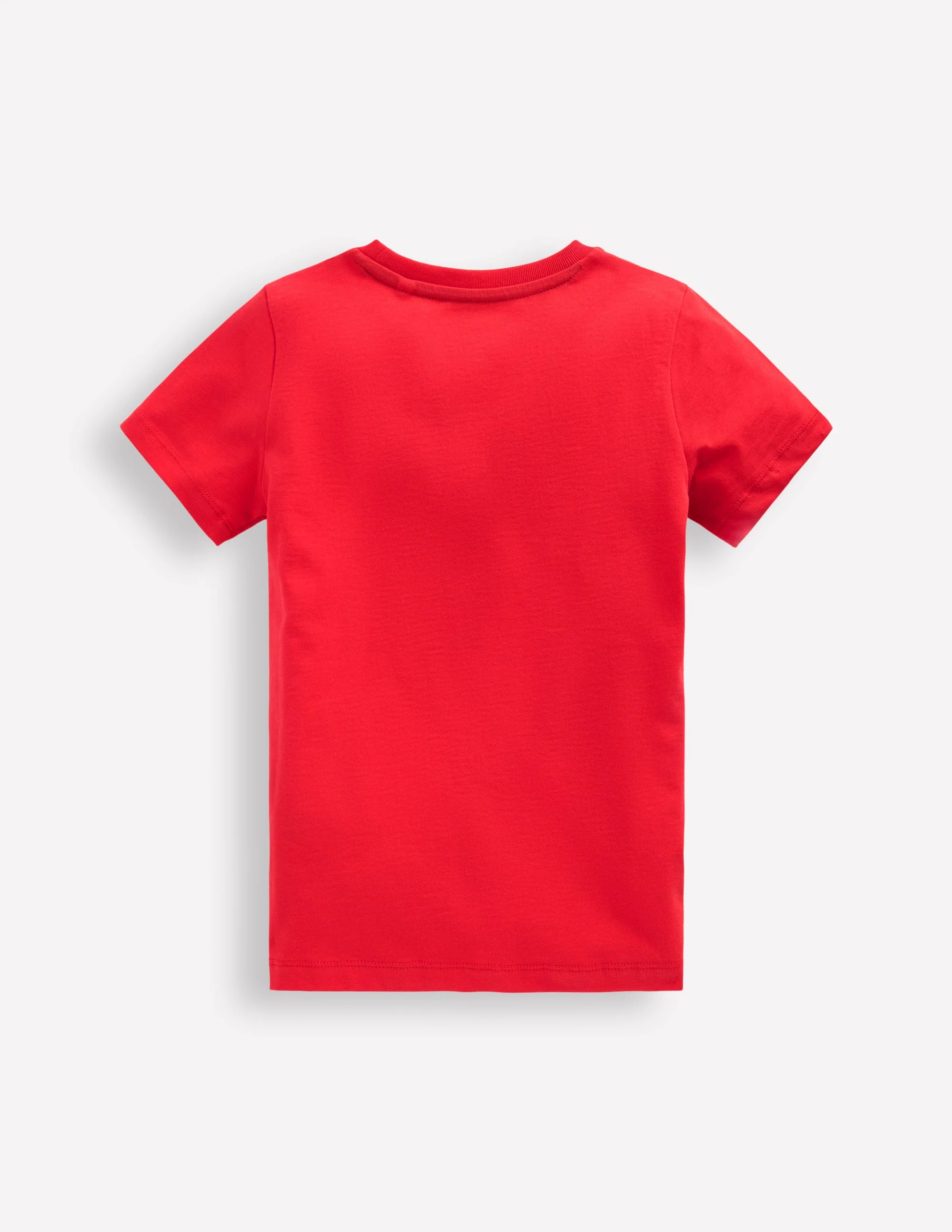 Glow-In-The-Dark T-shirt-Hot Coral Sharks Teeth - Image 2