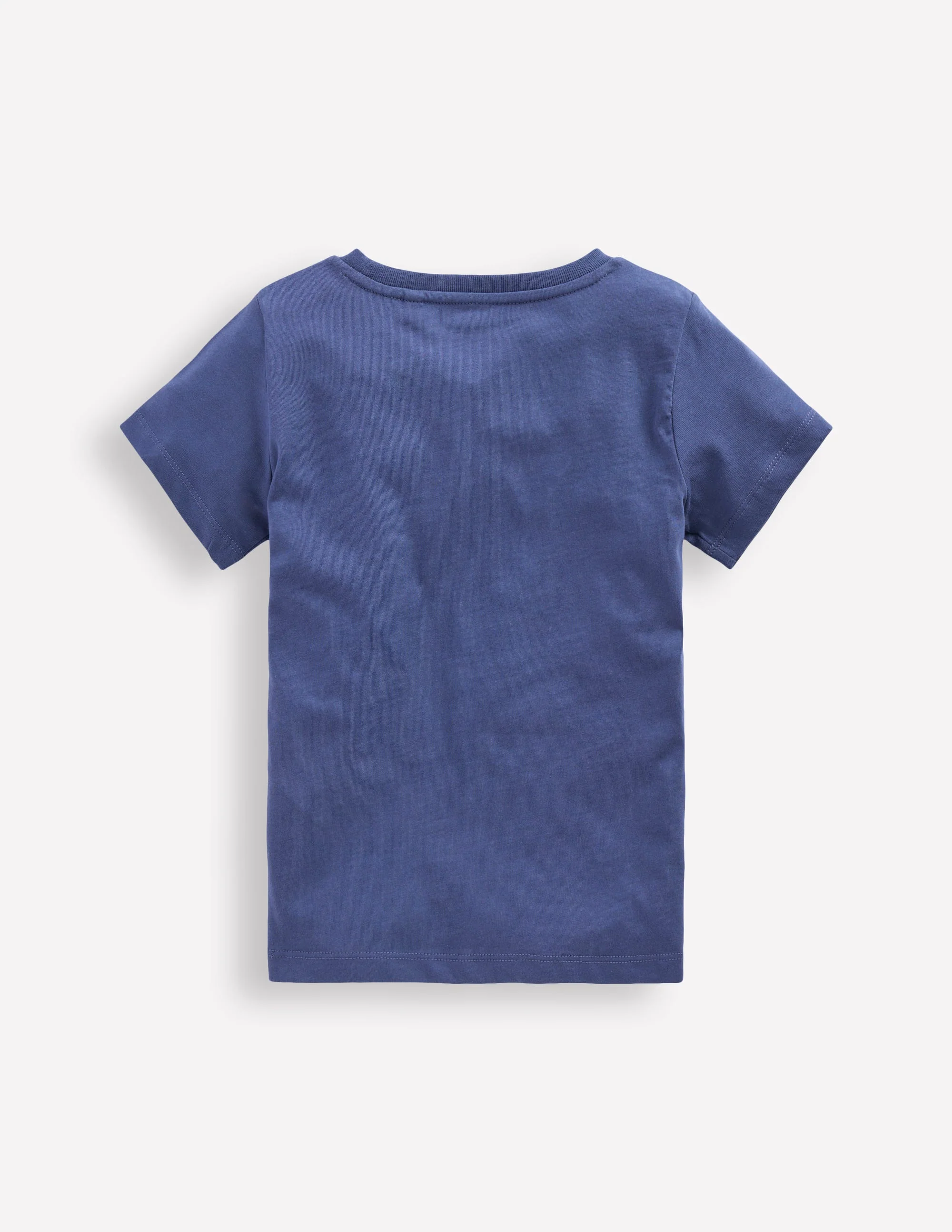 Glow-In-The-Dark T-shirt-Robot Blue Marl Moon - Image 2
