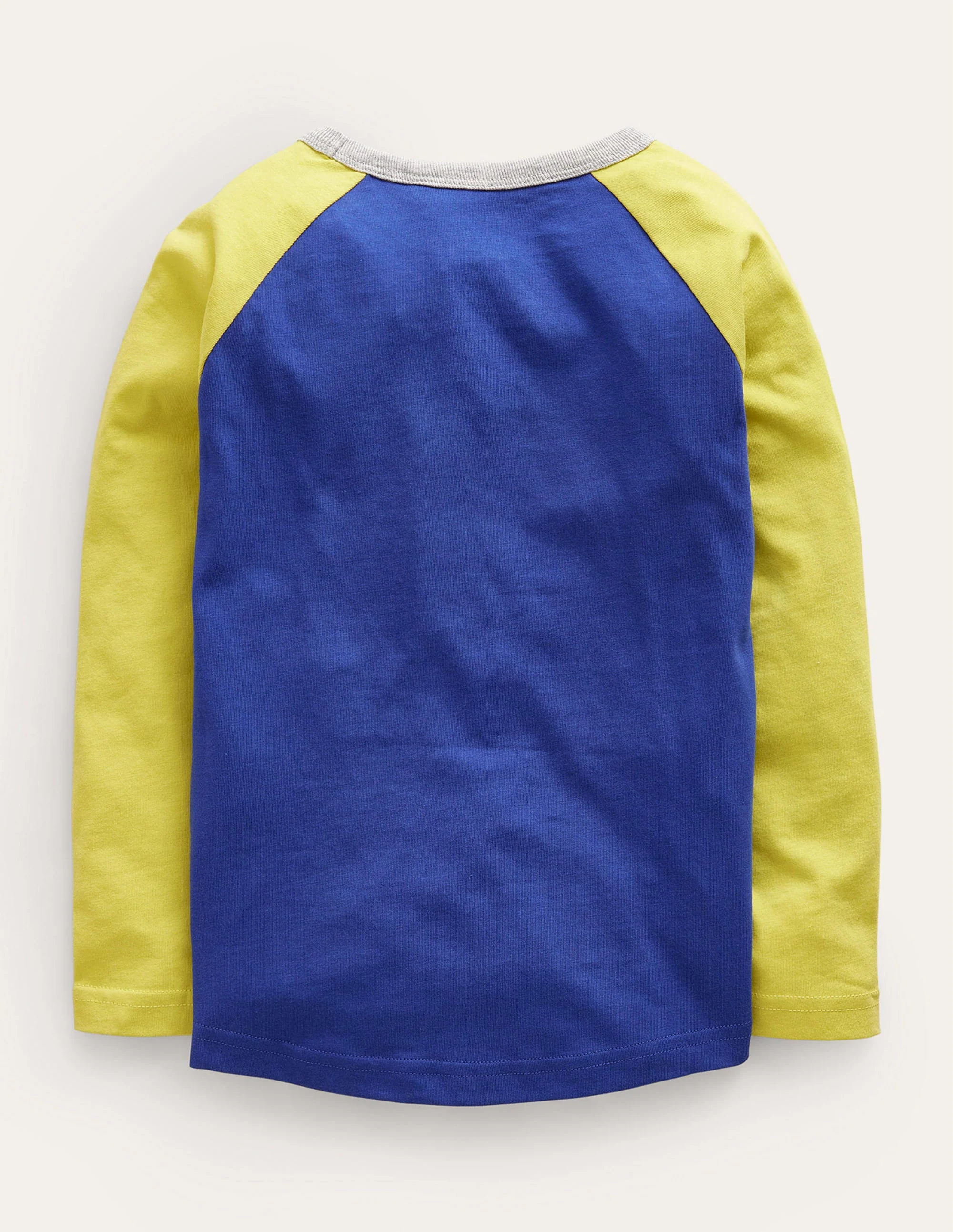 Graphic Educational T-shirt-Dark Cobalt/Gooseberry Yellow - Image 2