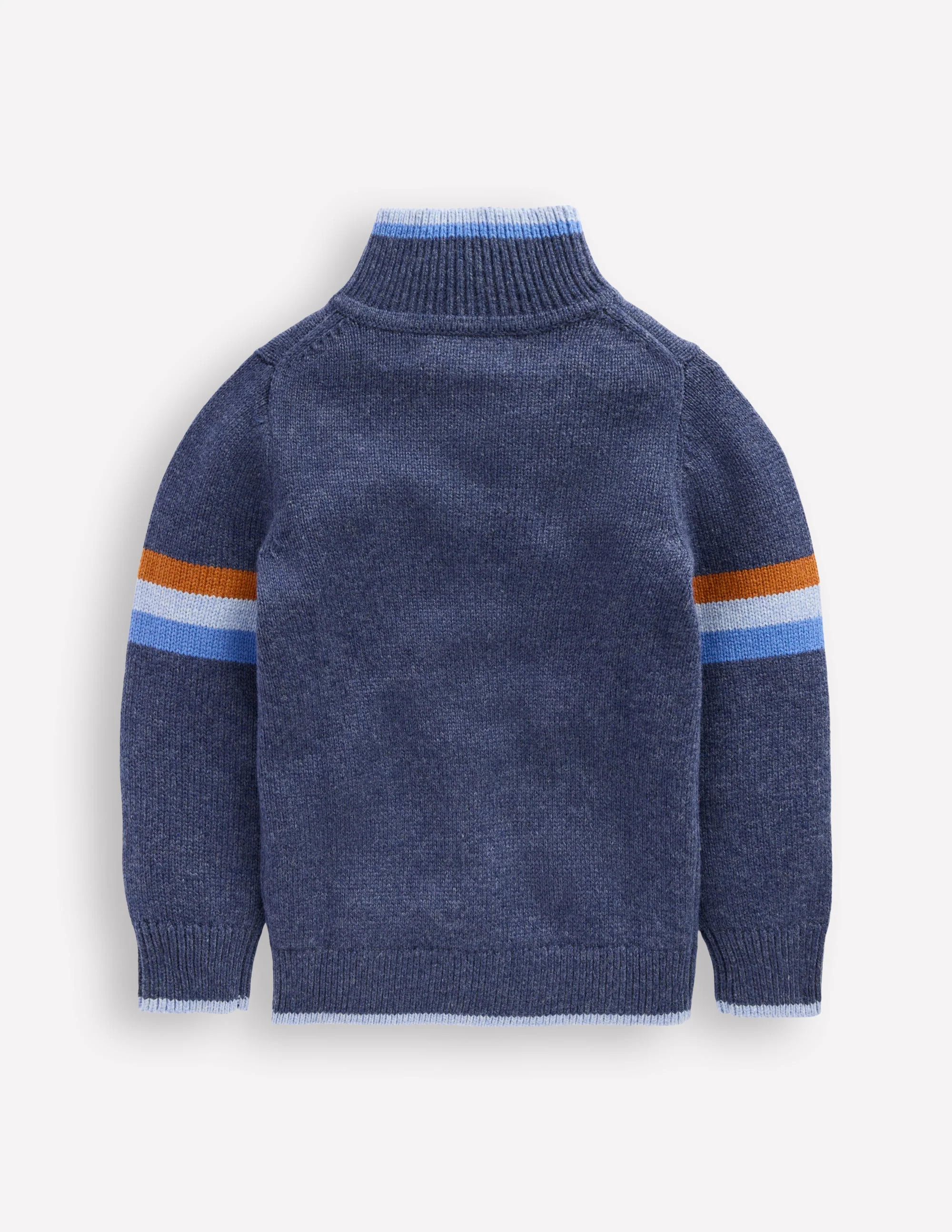 Heritage Half-Zip Sweater-College Navy - Image 2