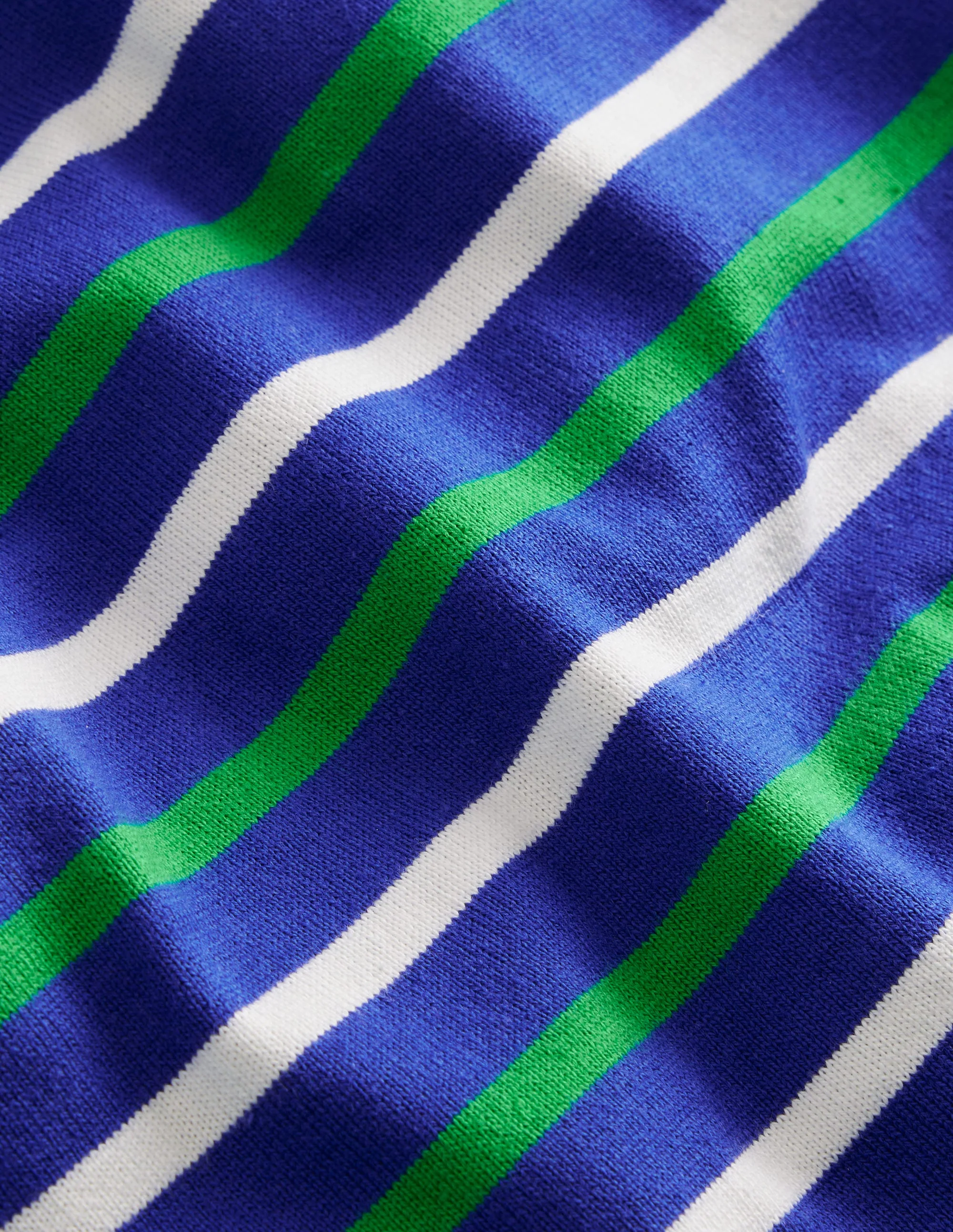 Mariner T-shirt-Sapphire Blue /Runner Bean - Image 3