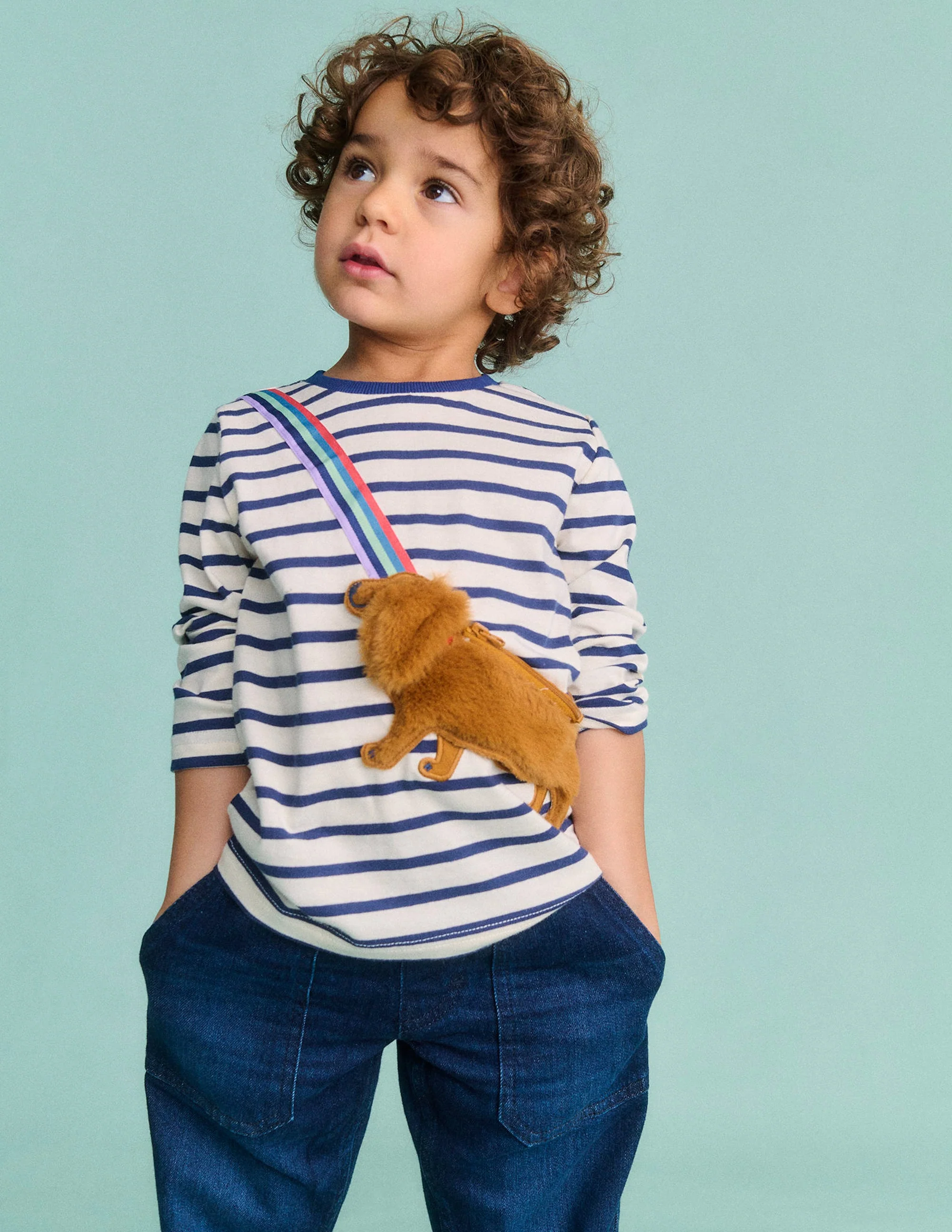 Novelty Bag T-shirt-Starboard/ Ivory Dog - Image 4