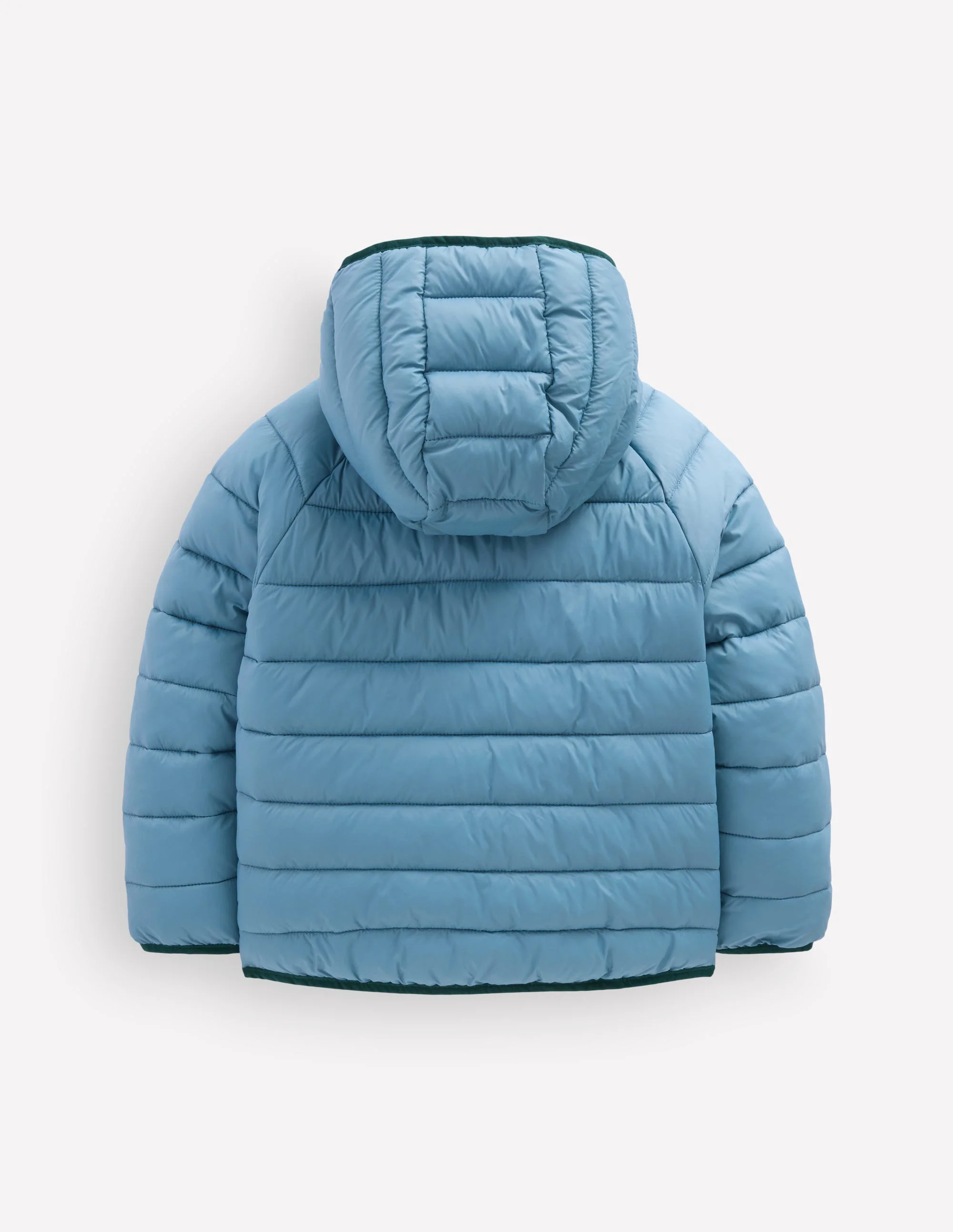 Pack-away Padded Jacket-Blue Aura - Image 2