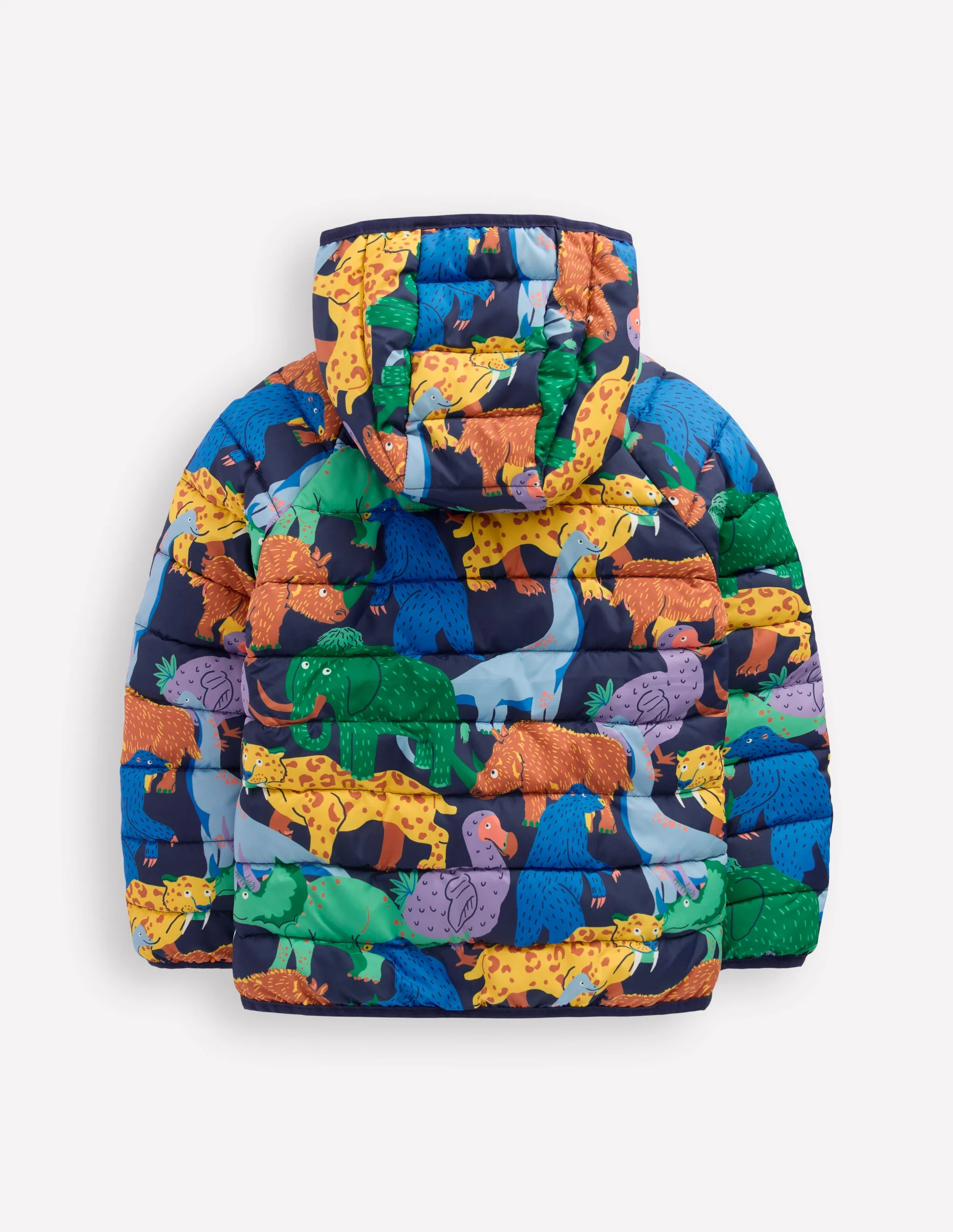 Pack-away Padded Jacket-Prehistoric Animals - Image 2