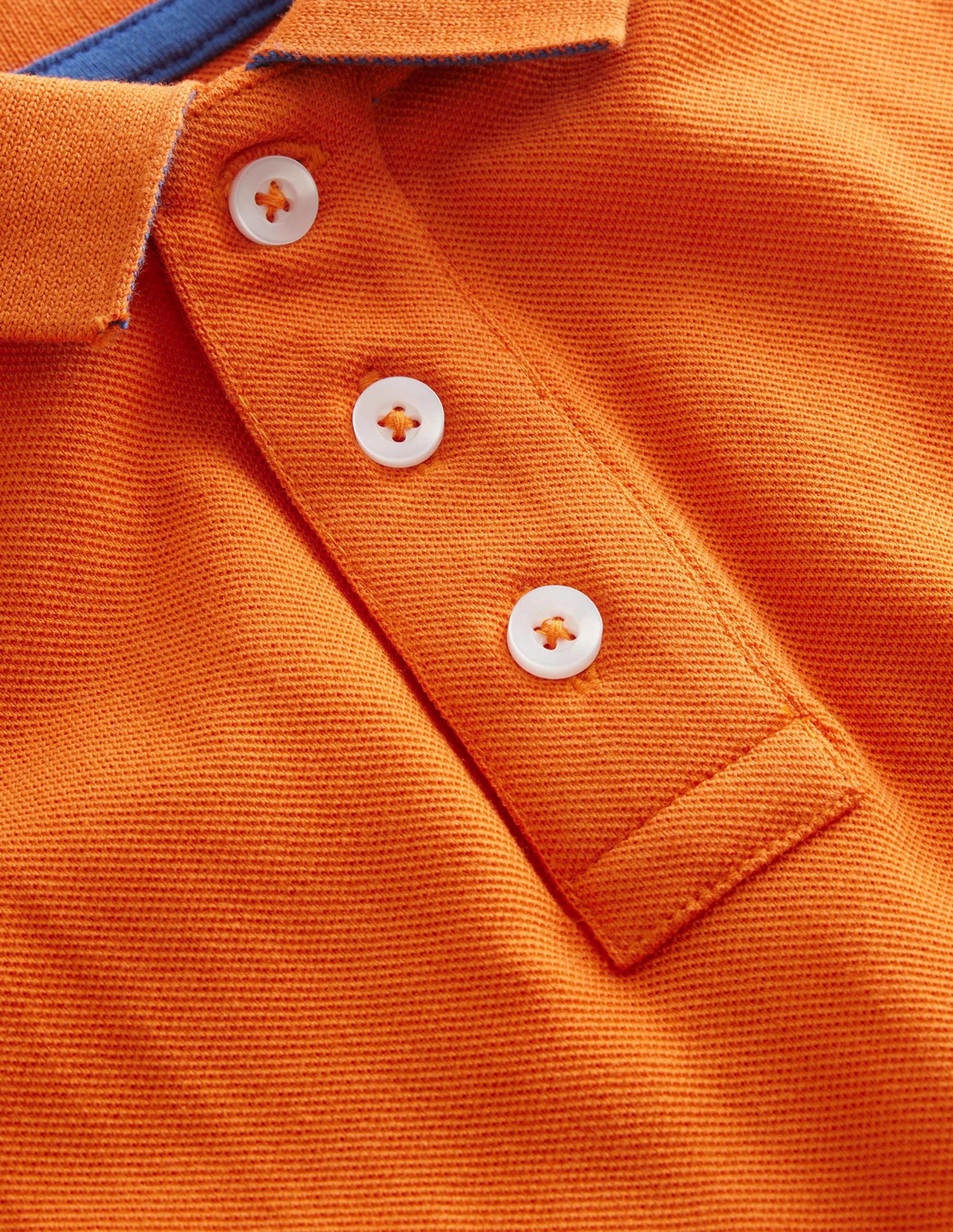 Piqué Polo Shirt-Fire Opal - Image 3