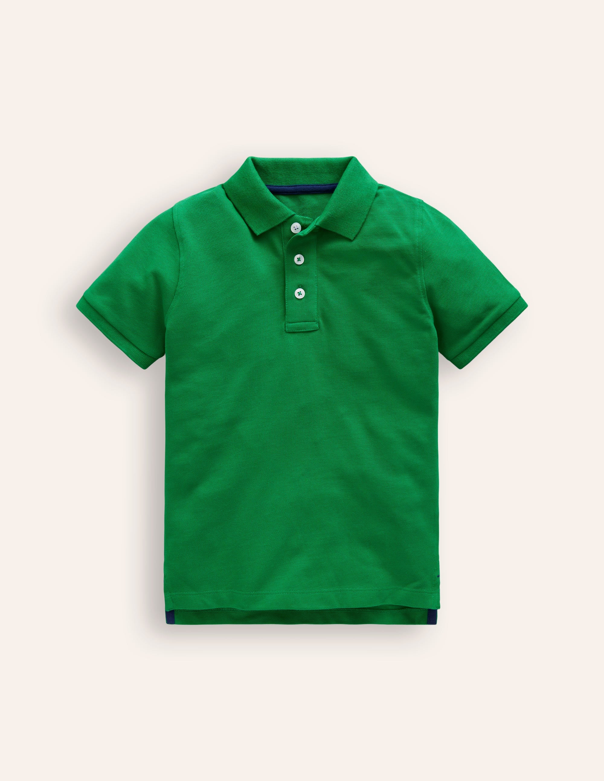Piqué Polo Shirt-Highland Green