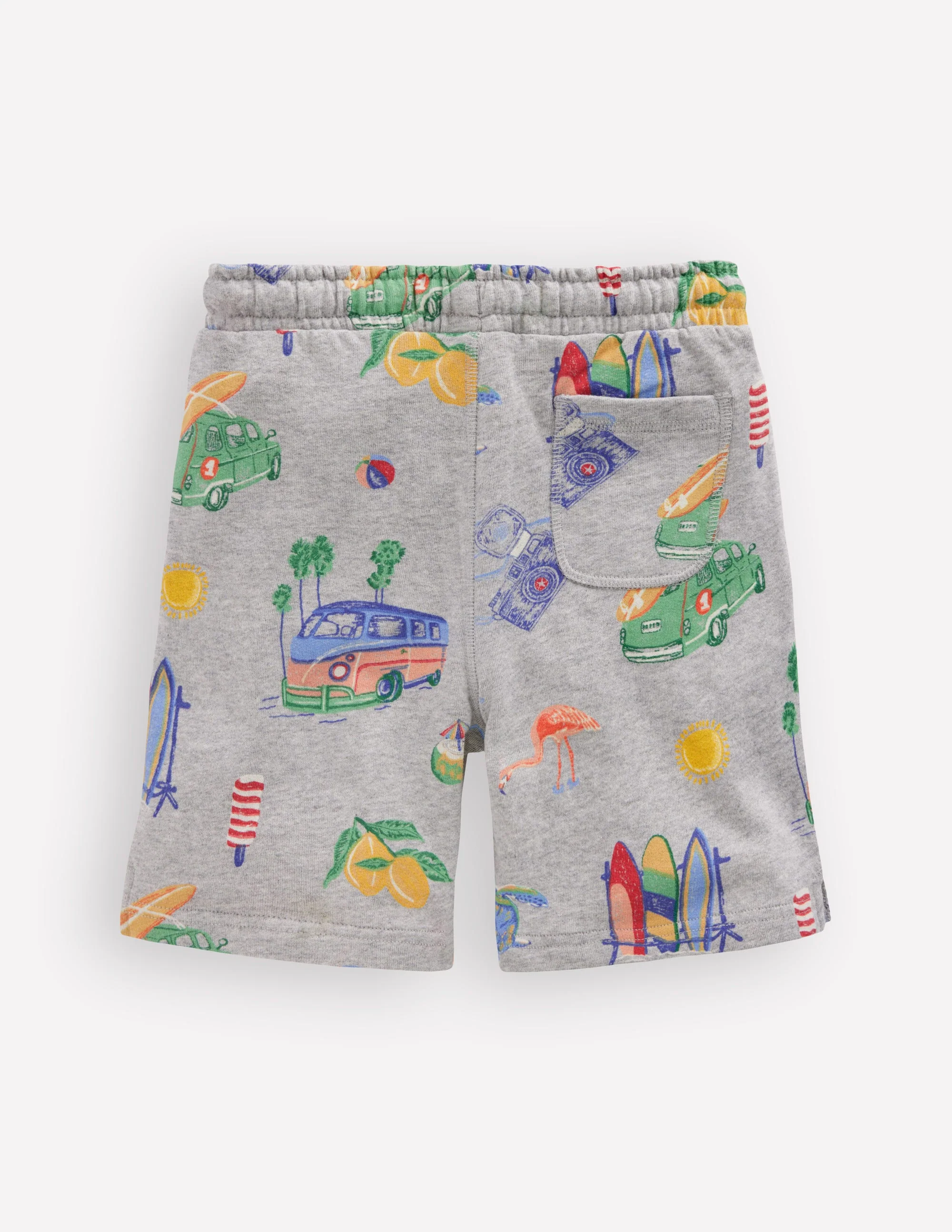 Printed Shorts-Chambray Holiday - Image 3