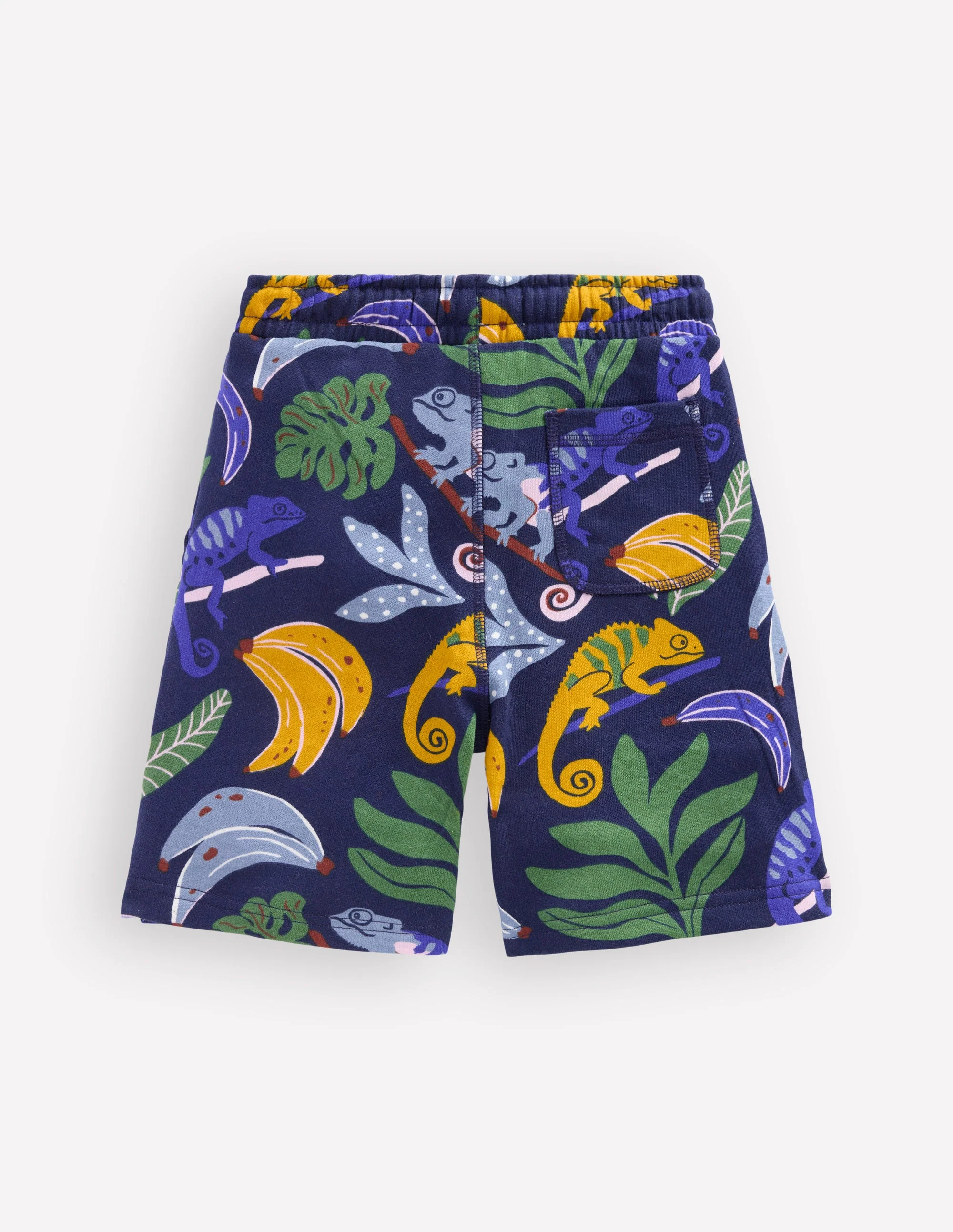 Printed Shorts-Navy Chameleon - Image 2