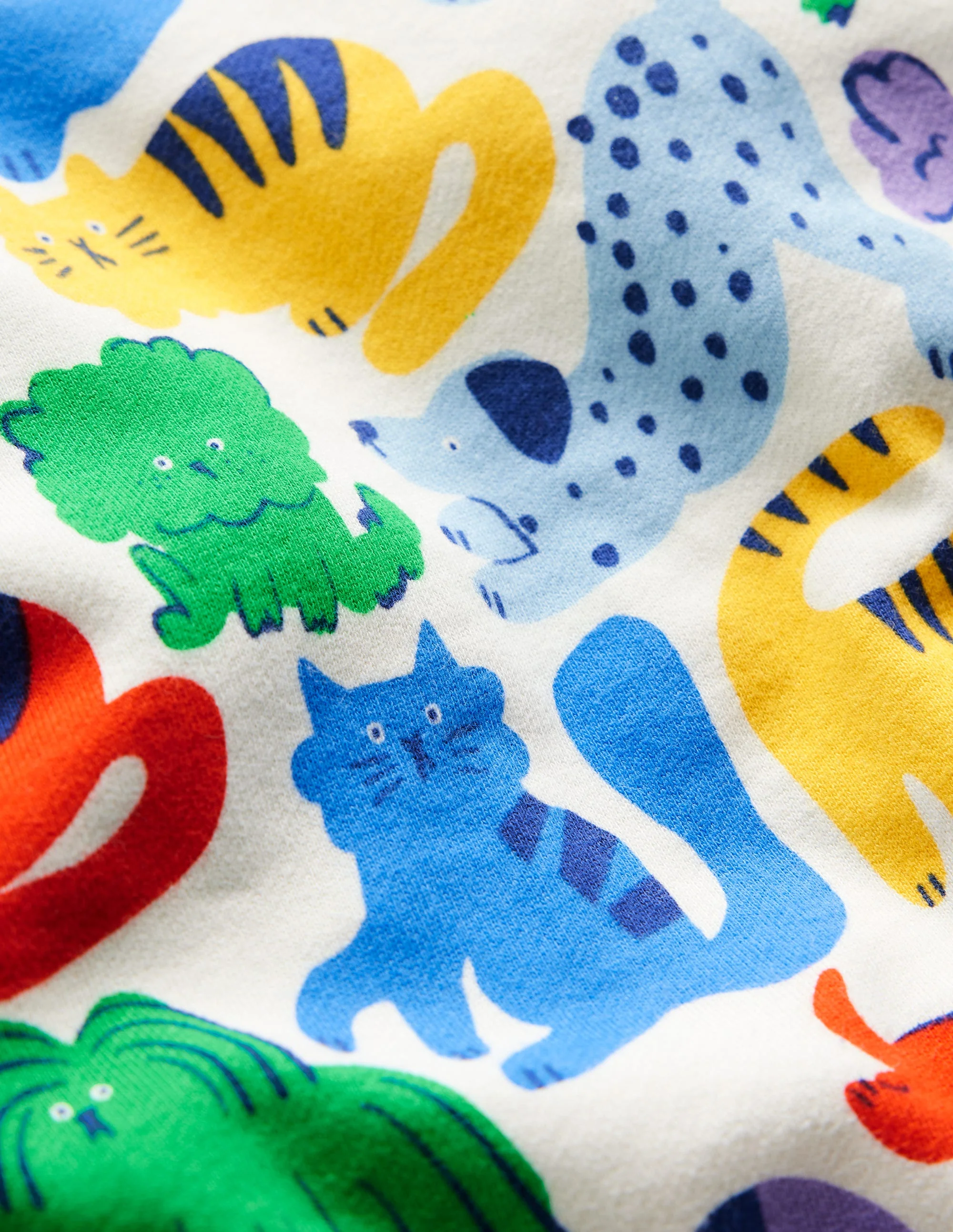 Printed Sweatshirt-Rainbow Pets - Image 3