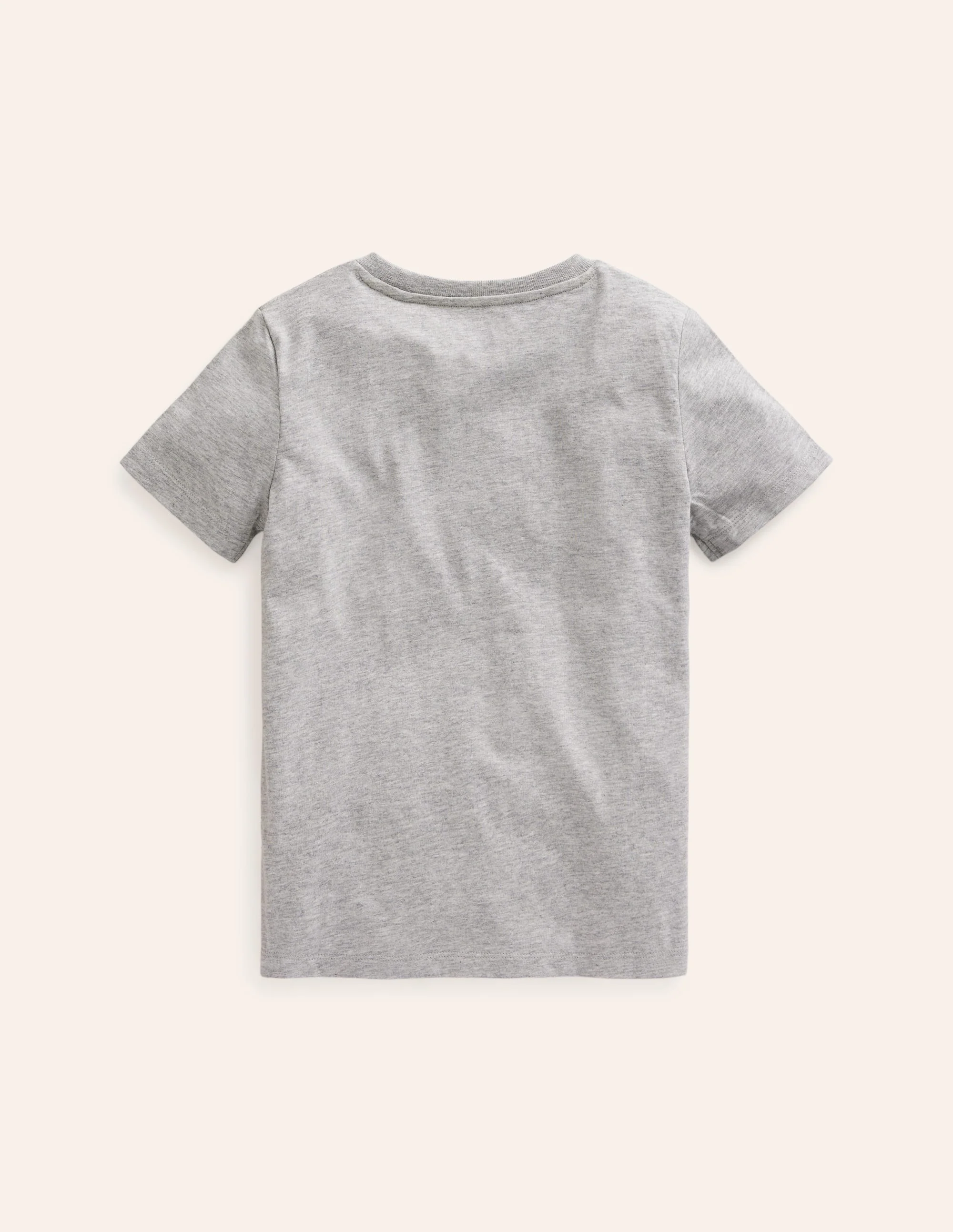 Printed Tents T-shirt-Grey Marl Tents - Image 2