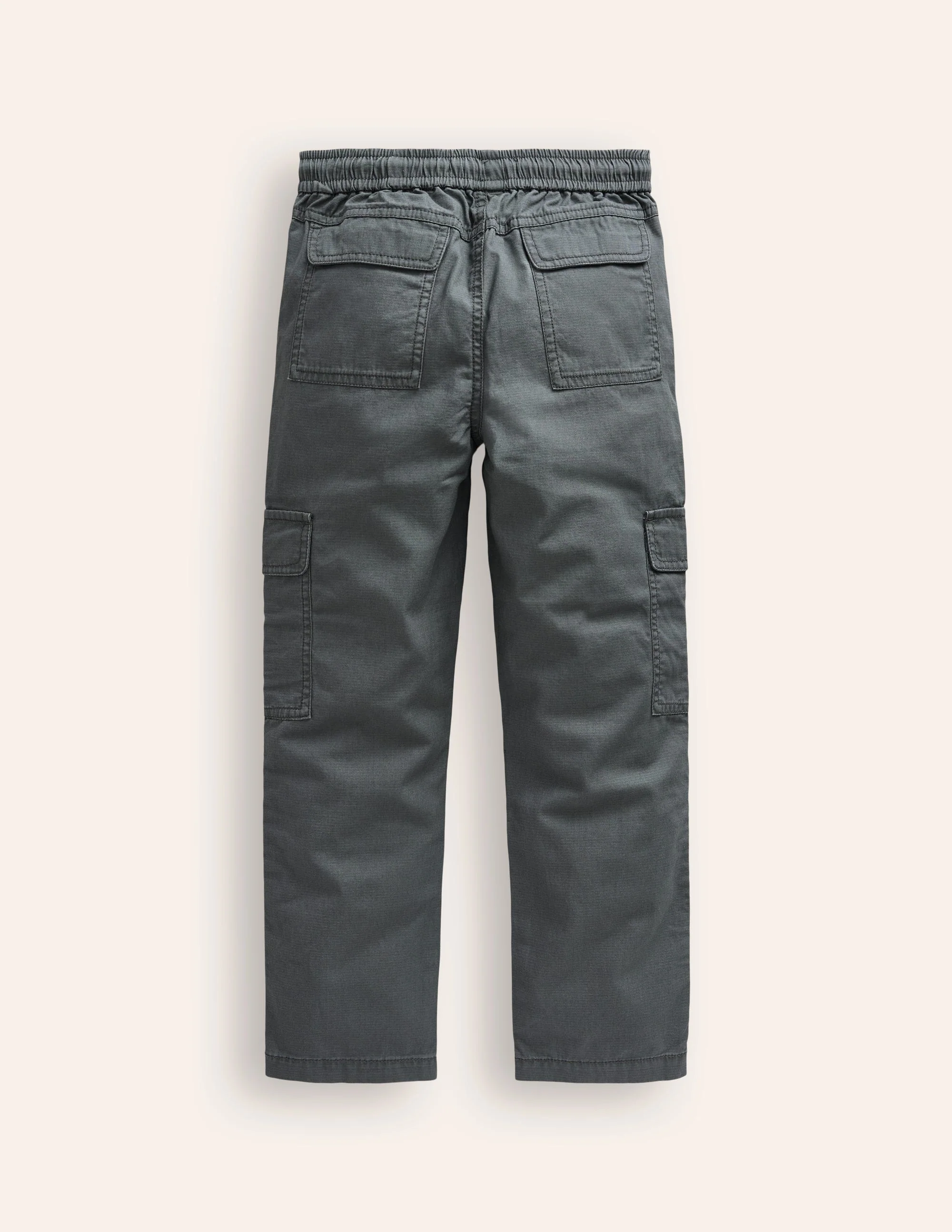 Pull-on Cargo Pants-Grey - Image 2