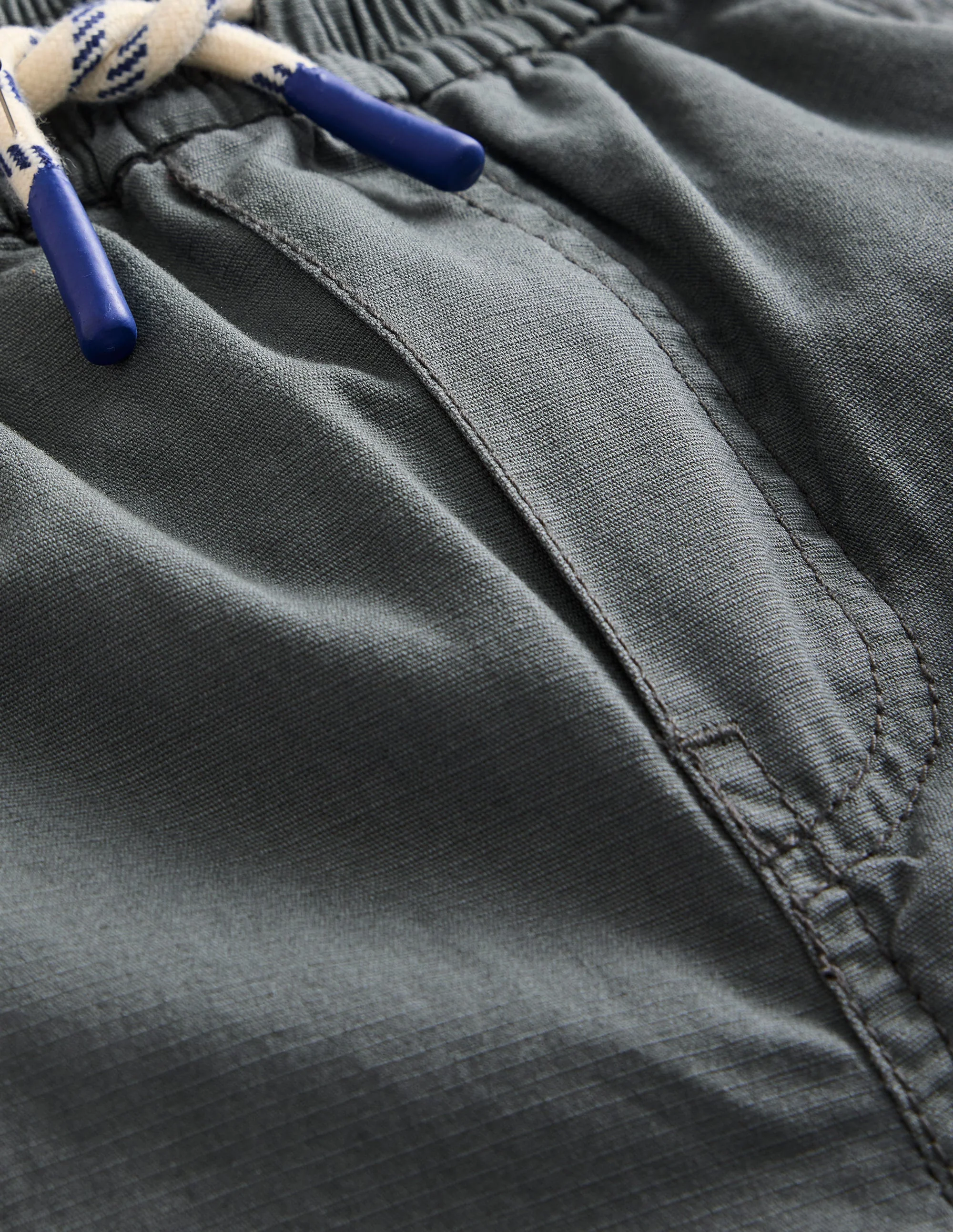 Pull-on Cargo Pants-Grey - Image 3