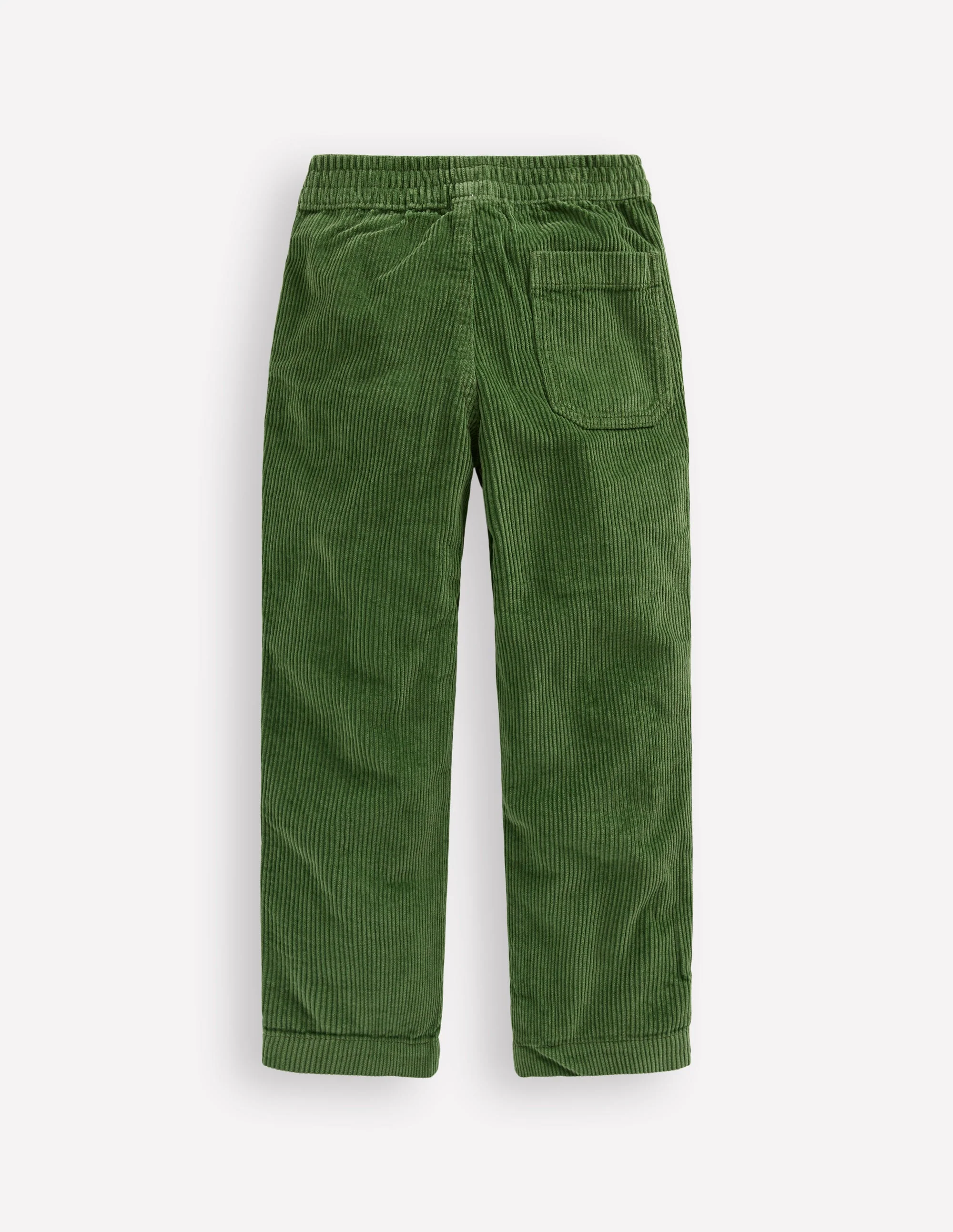 Pull-on Cord Pants-Promenade Green - Image 2