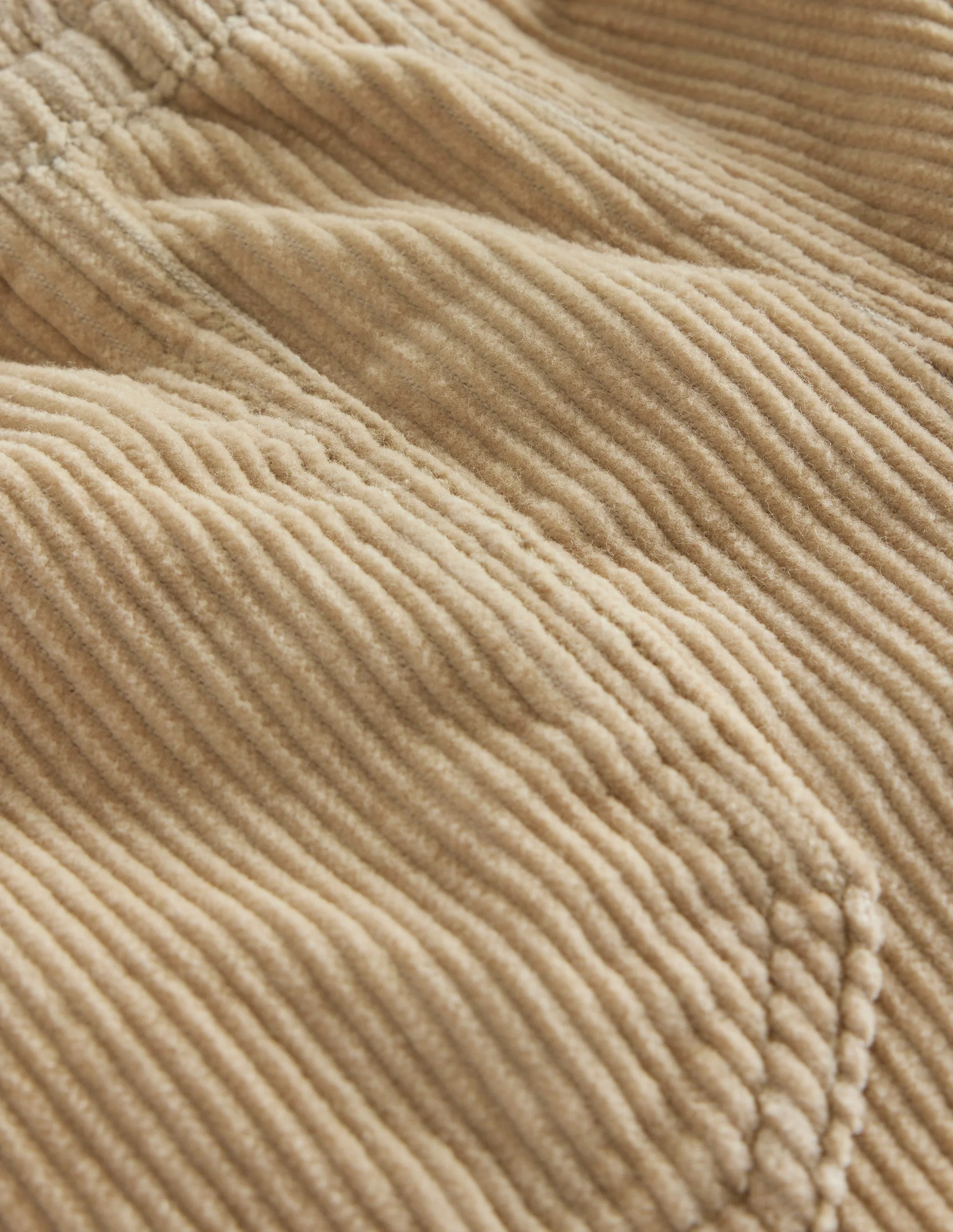 Pull-on Cord Pants-Soft Stone - Image 3