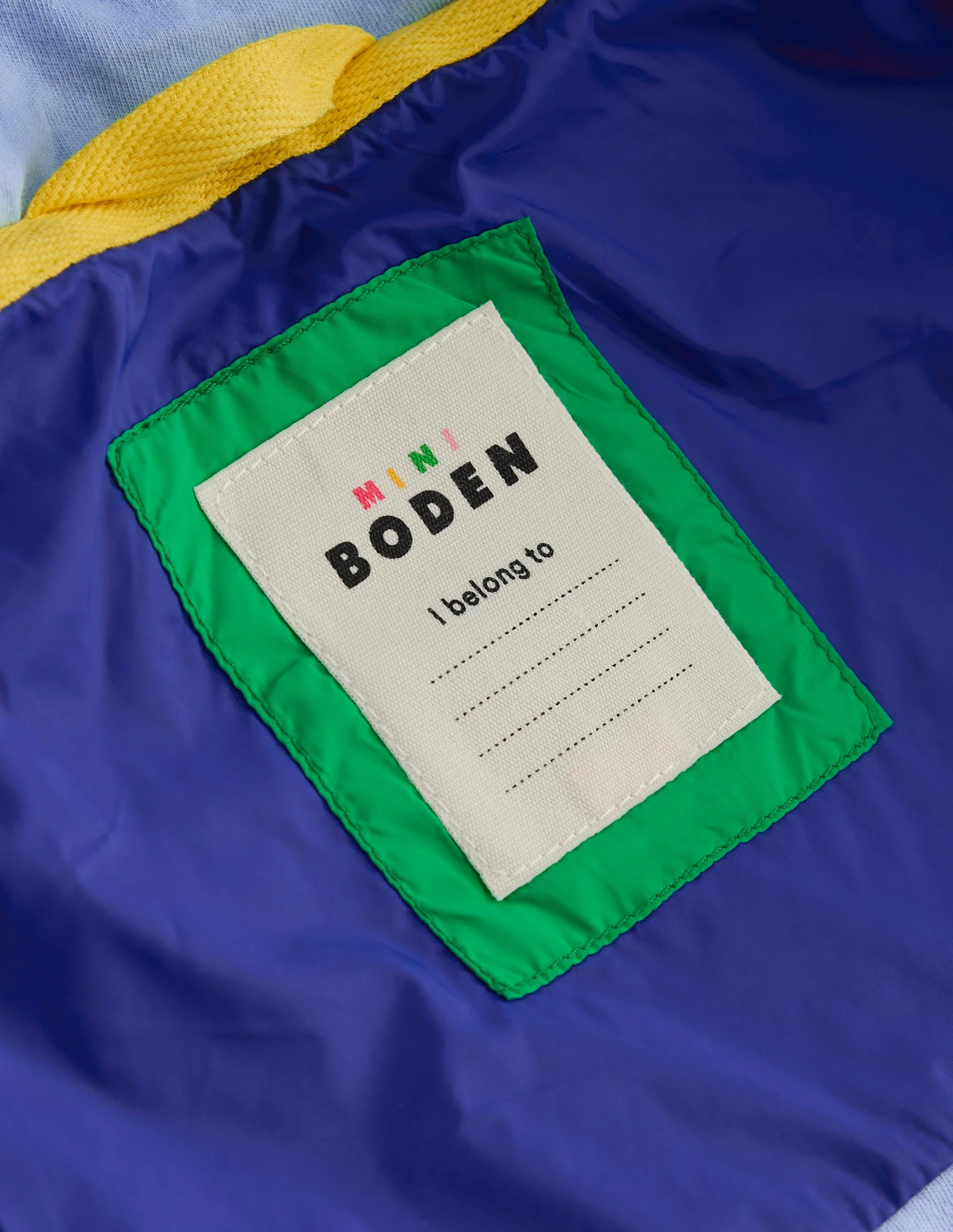 Quilted Borg Jacket-Multi Colourblock - Image 4
