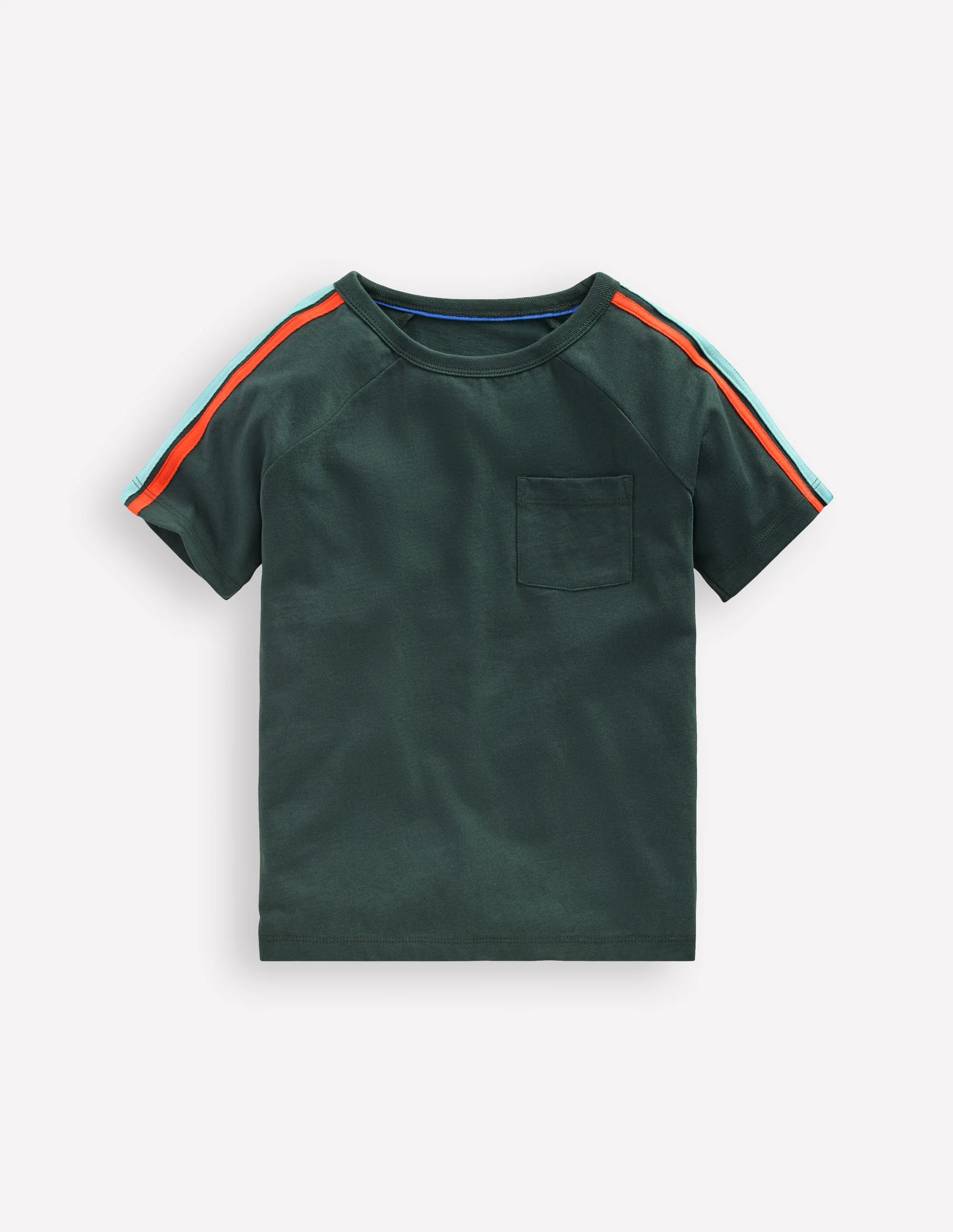 Rainbow Raglan T-shirt-GREEN GABLES