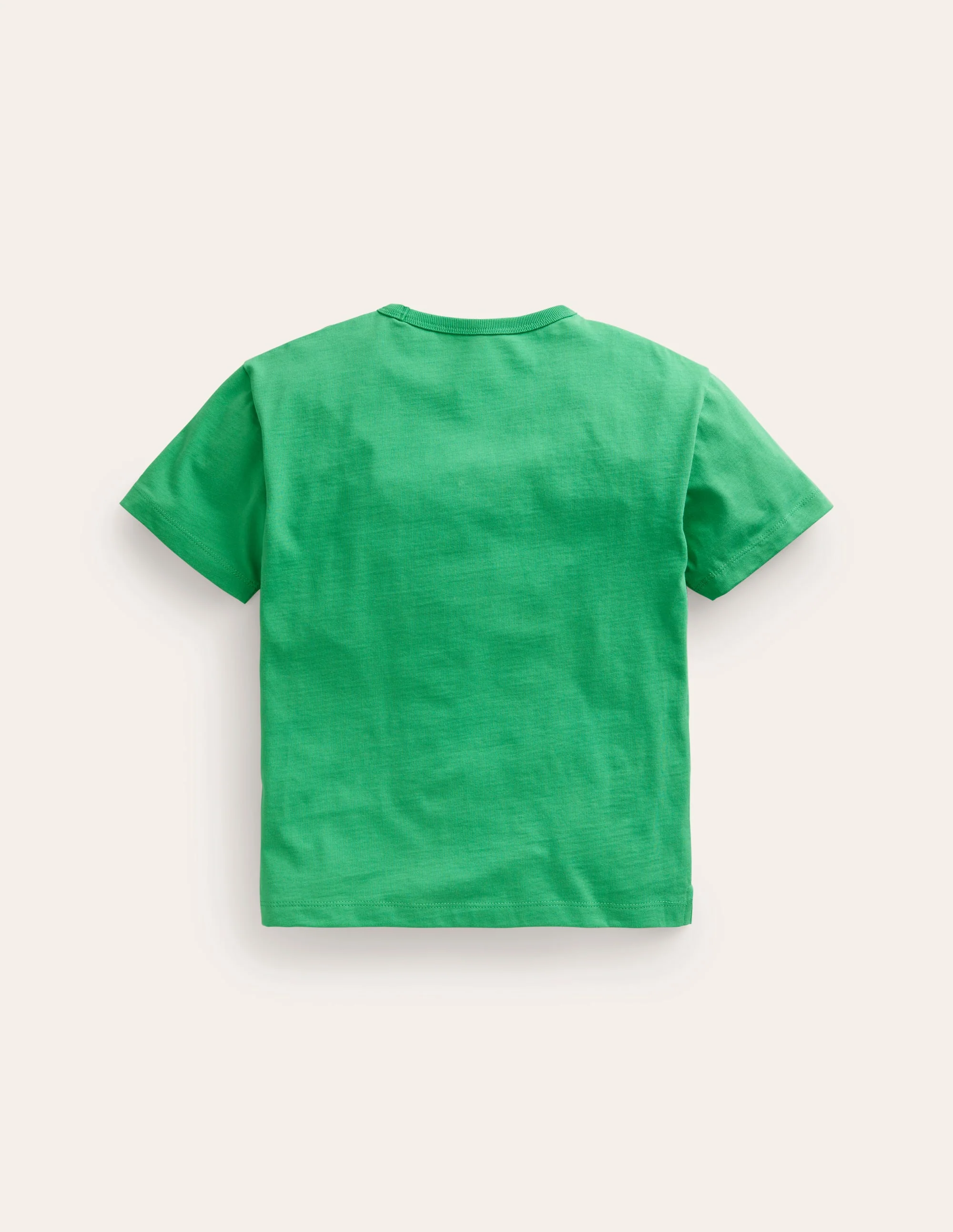 Relaxed Printed T-Shirt-Pea Green Veggies - Image 2