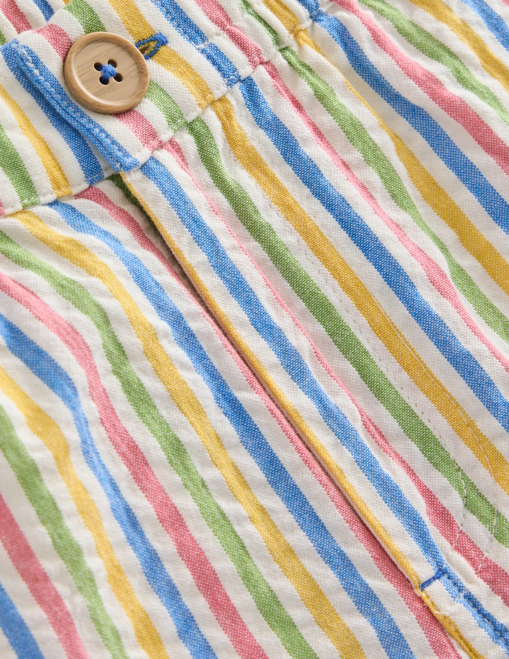 Smart Roll Up Shorts-Multistripe - Image 3
