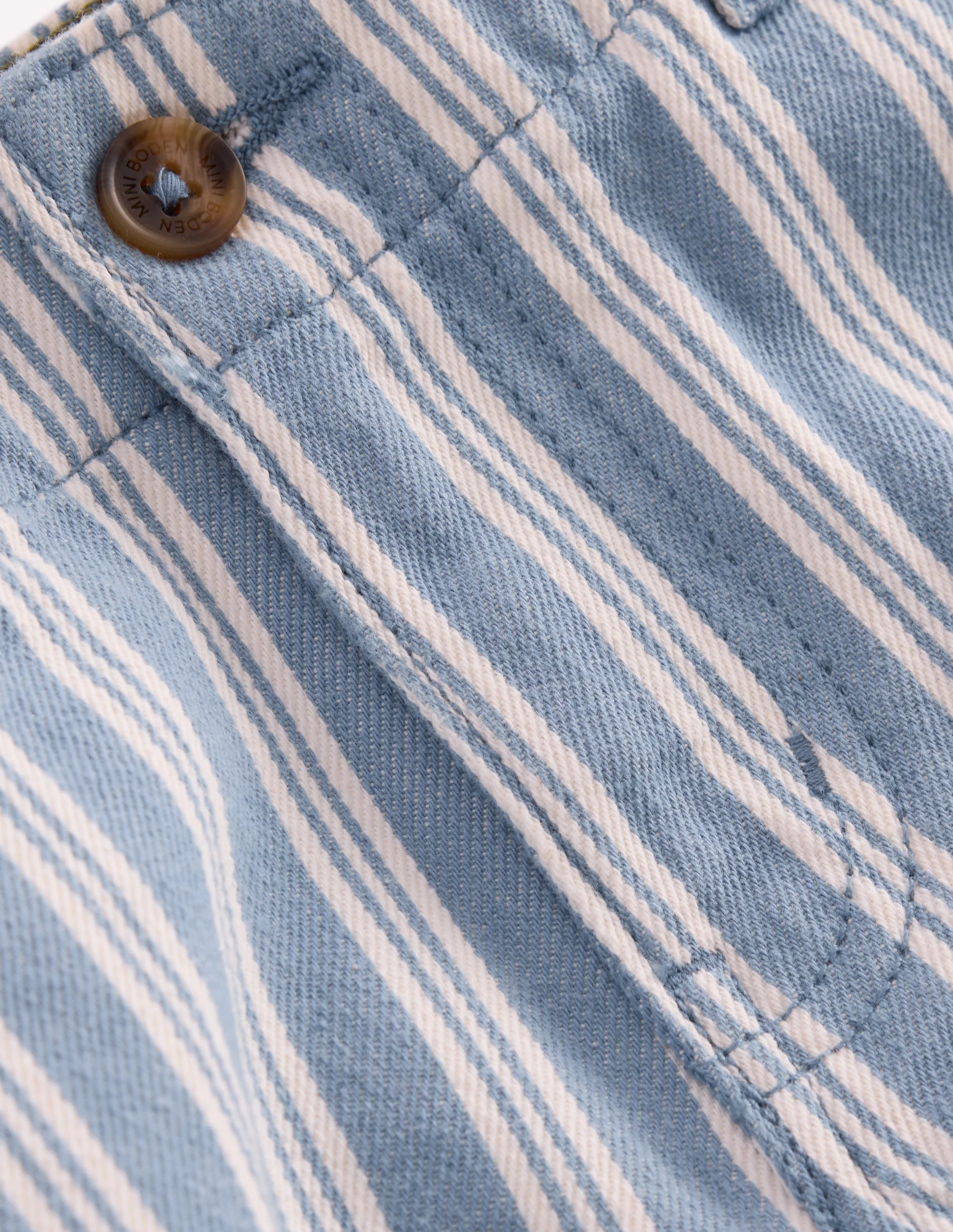 Smart Shorts-Light Blue Stripe - Image 5